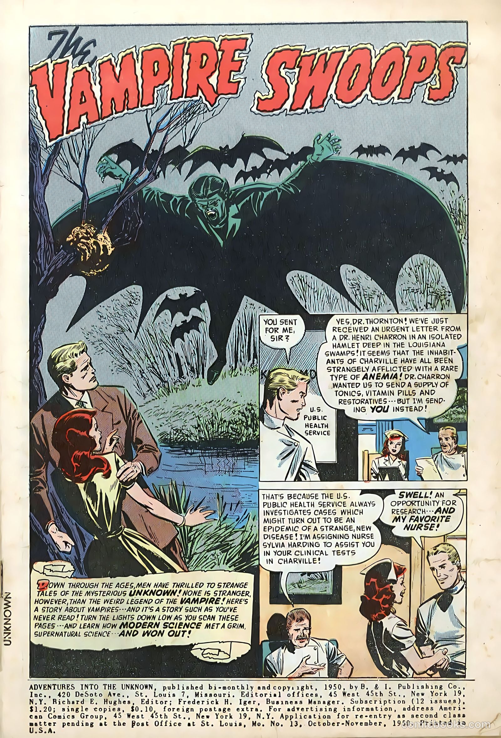 Adventures into the Unknown #13 (1950) — page 3 of 52