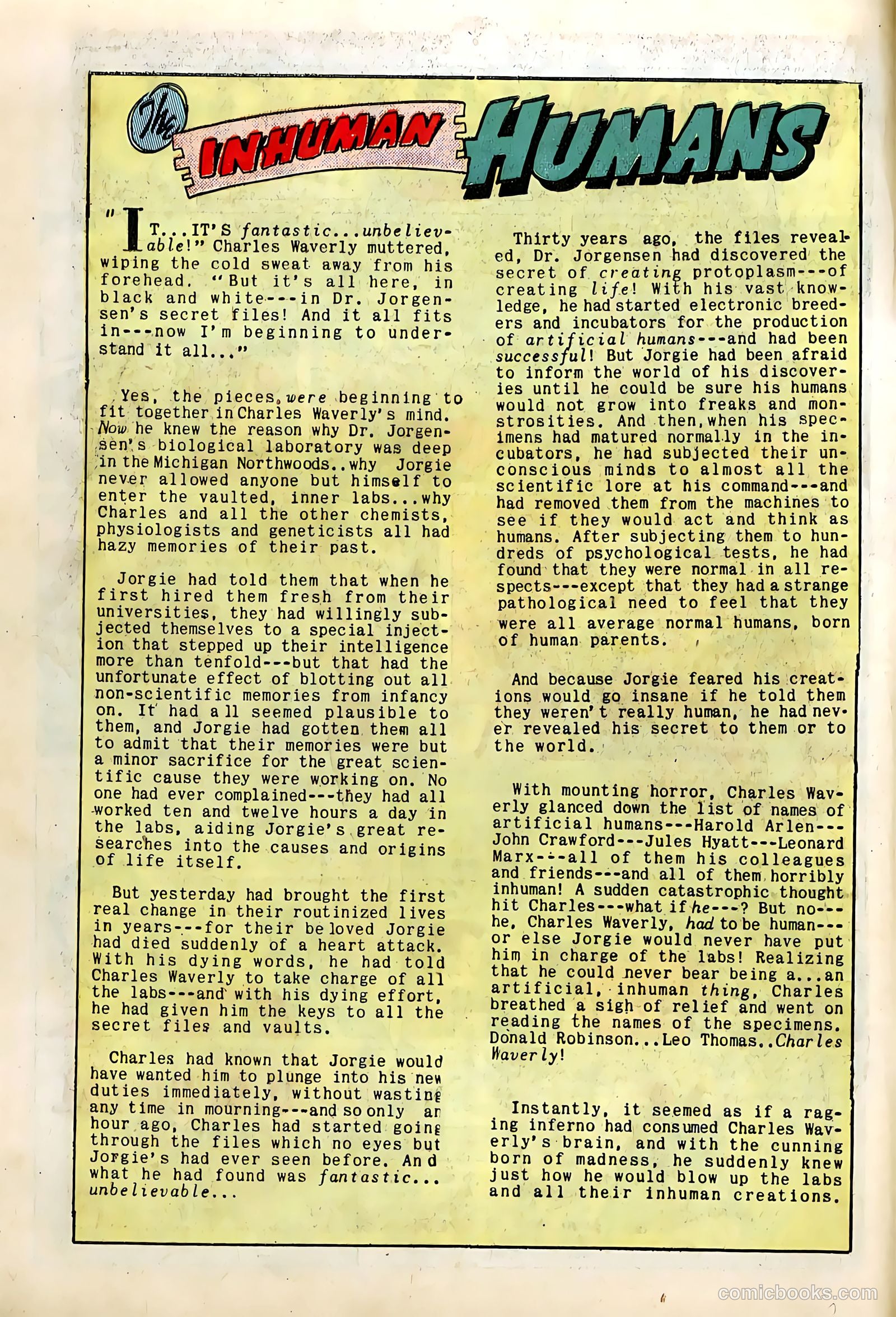 Adventures into the Unknown #13 (1950) — page 14 of 52