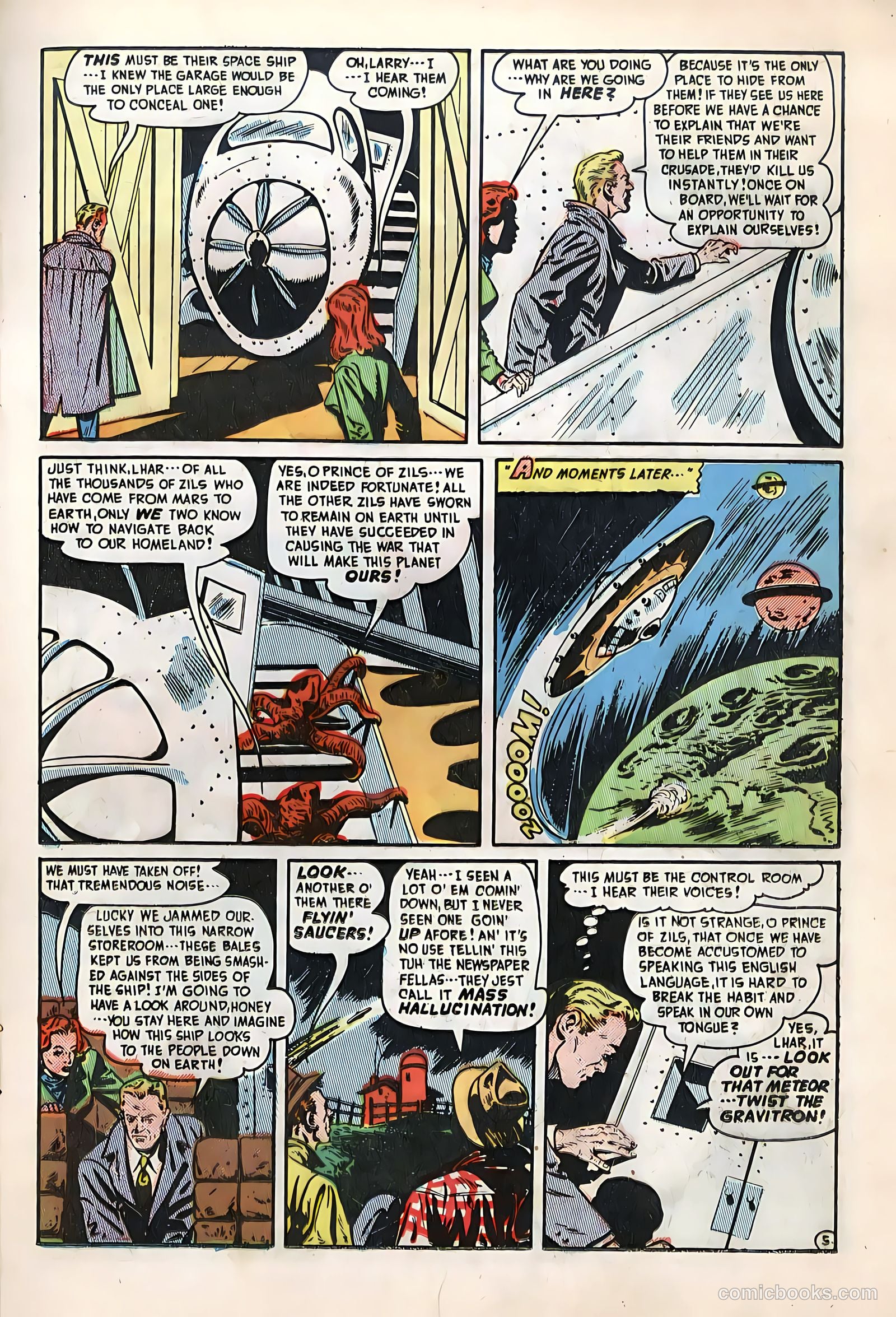 Adventures into the Unknown #13 (1950) — page 19 of 52