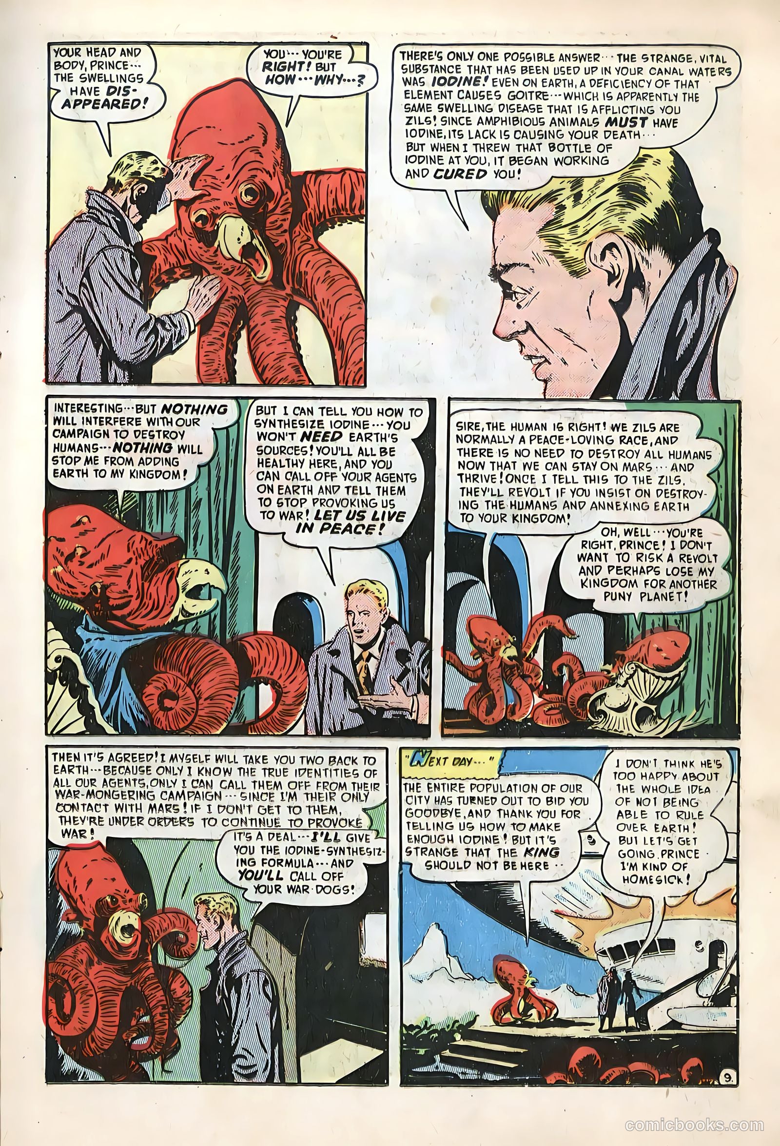 Adventures into the Unknown #13 (1950) — page 23 of 52