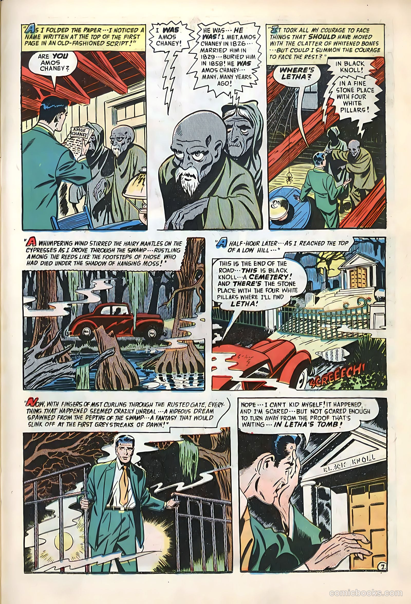 Adventures into the Unknown #13 (1950) — page 33 of 52