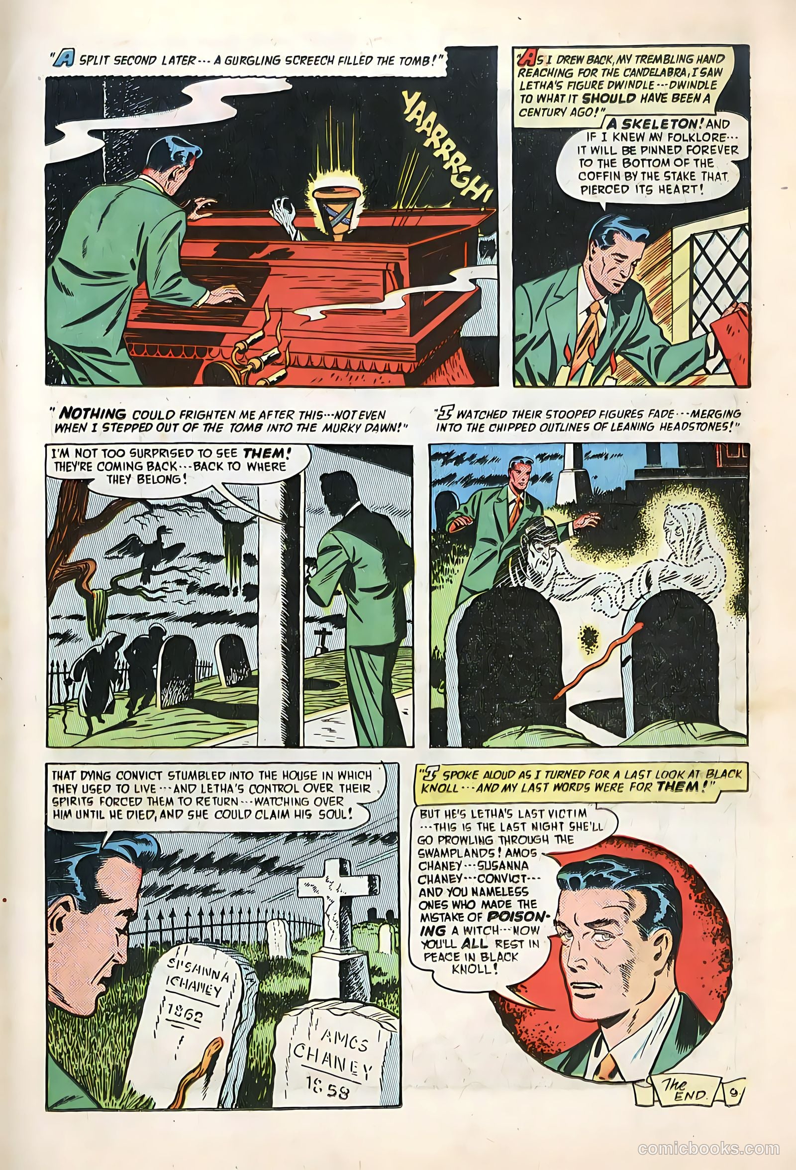 Adventures into the Unknown #13 (1950) — page 35 of 52