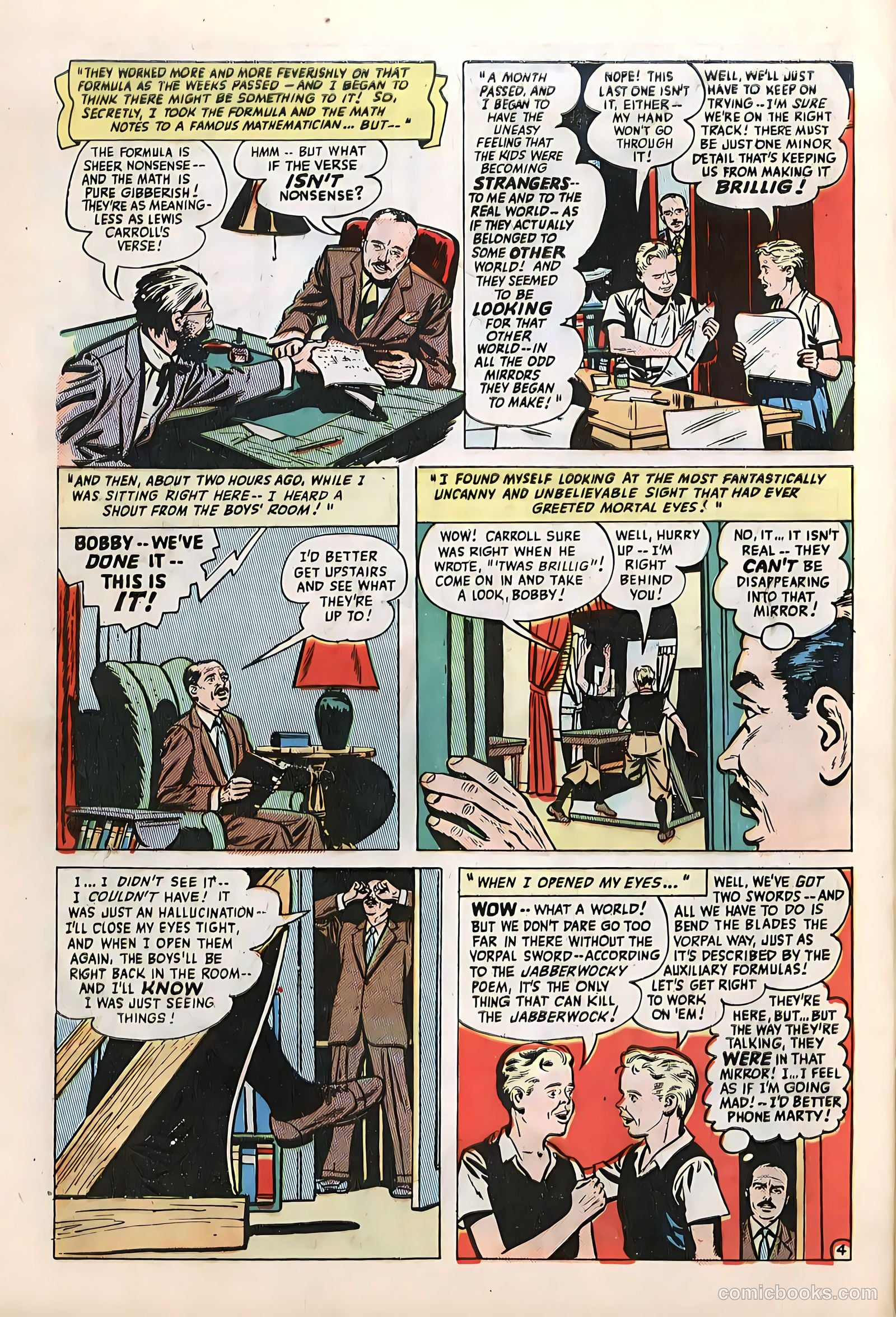 Adventures into the Unknown #13 (1950) — page 40 of 52