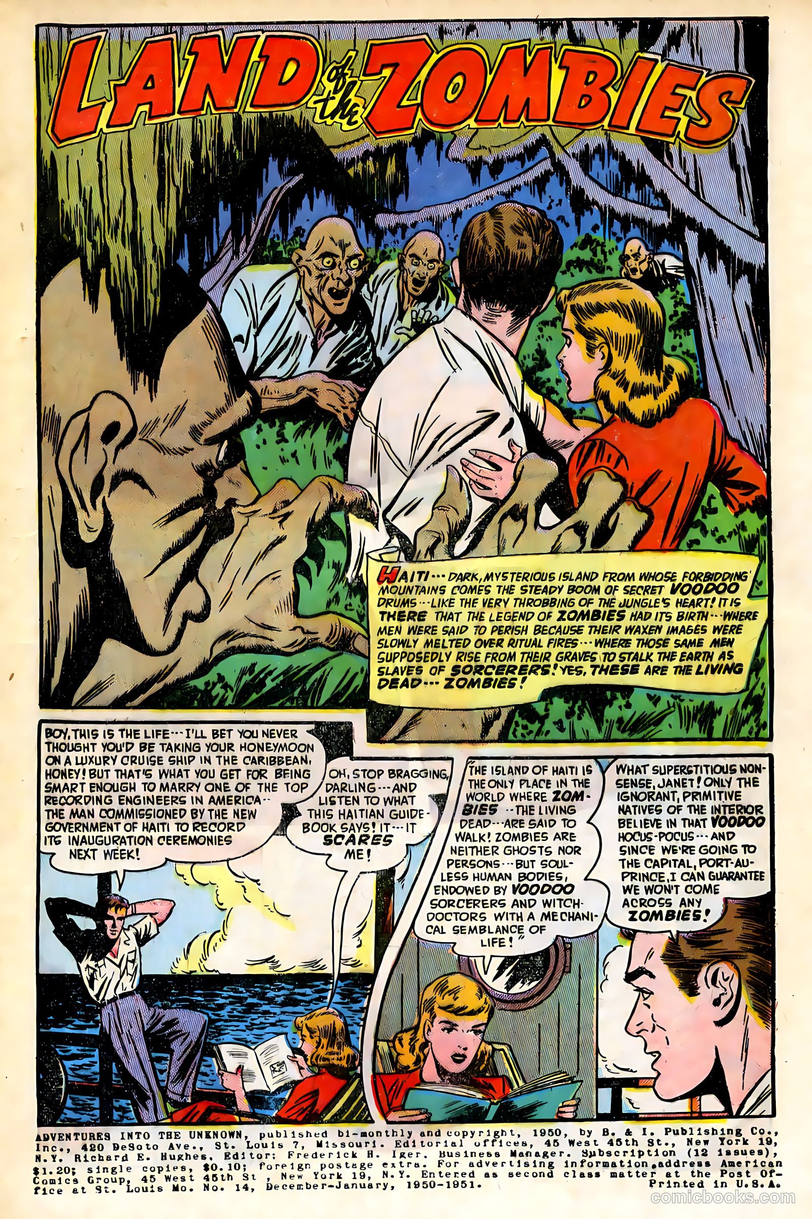 Adventures into the Unknown #14 (1950) — page 3 of 52