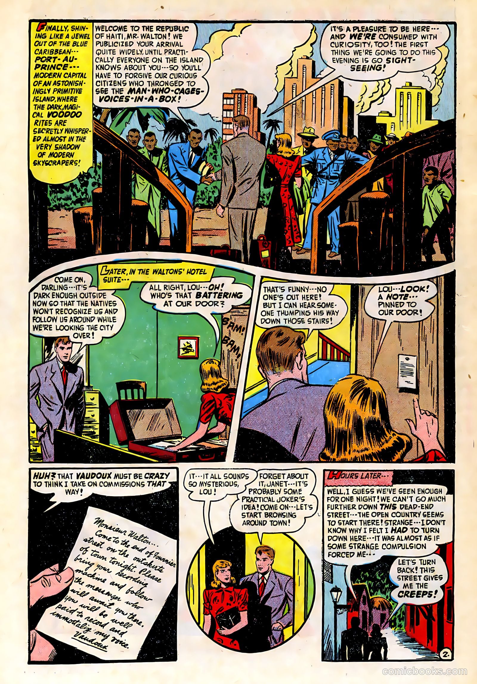 Adventures into the Unknown #14 (1950) — page 4 of 52