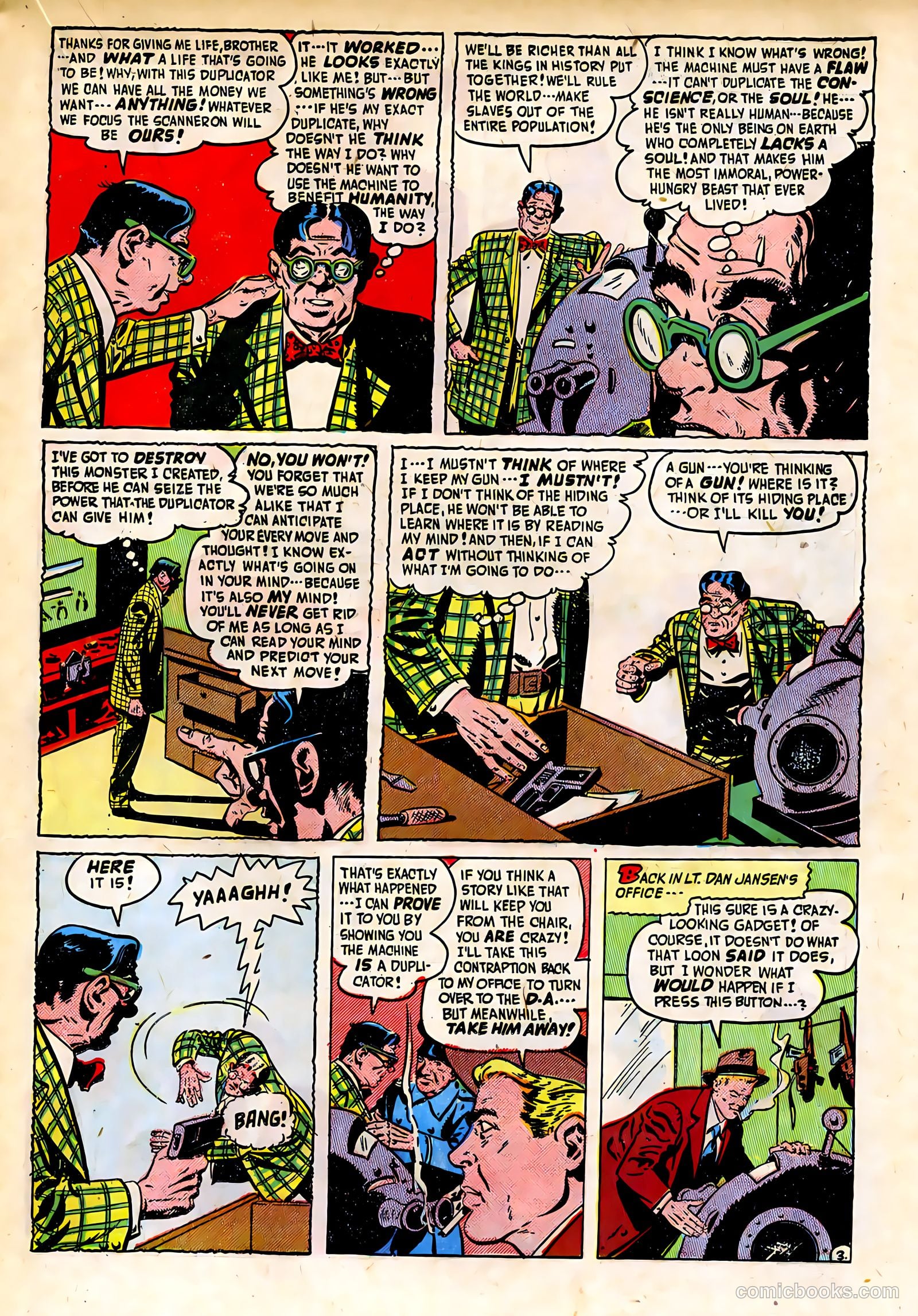 Adventures into the Unknown #14 (1950) — page 25 of 52