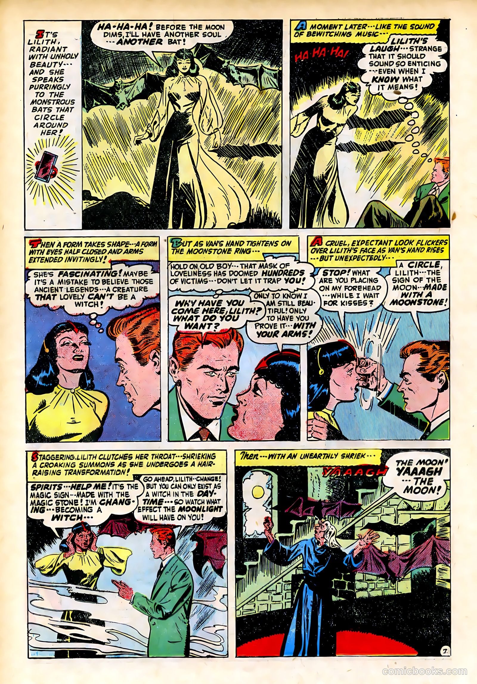 Adventures into the Unknown #14 (1950) — page 37 of 52