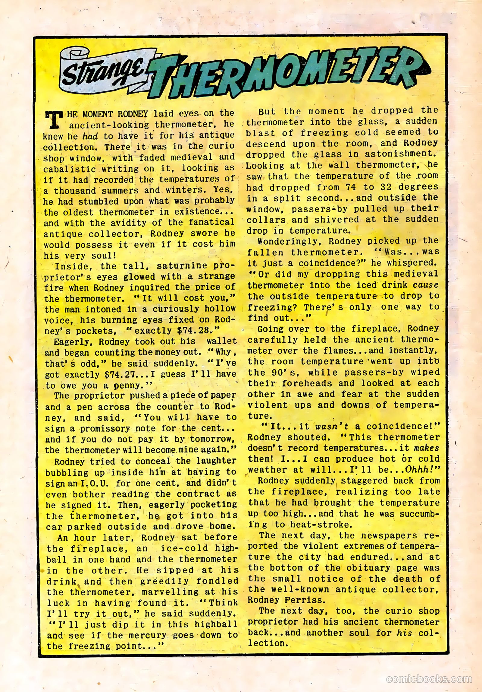 Adventures into the Unknown #14 (1950) — page 40 of 52