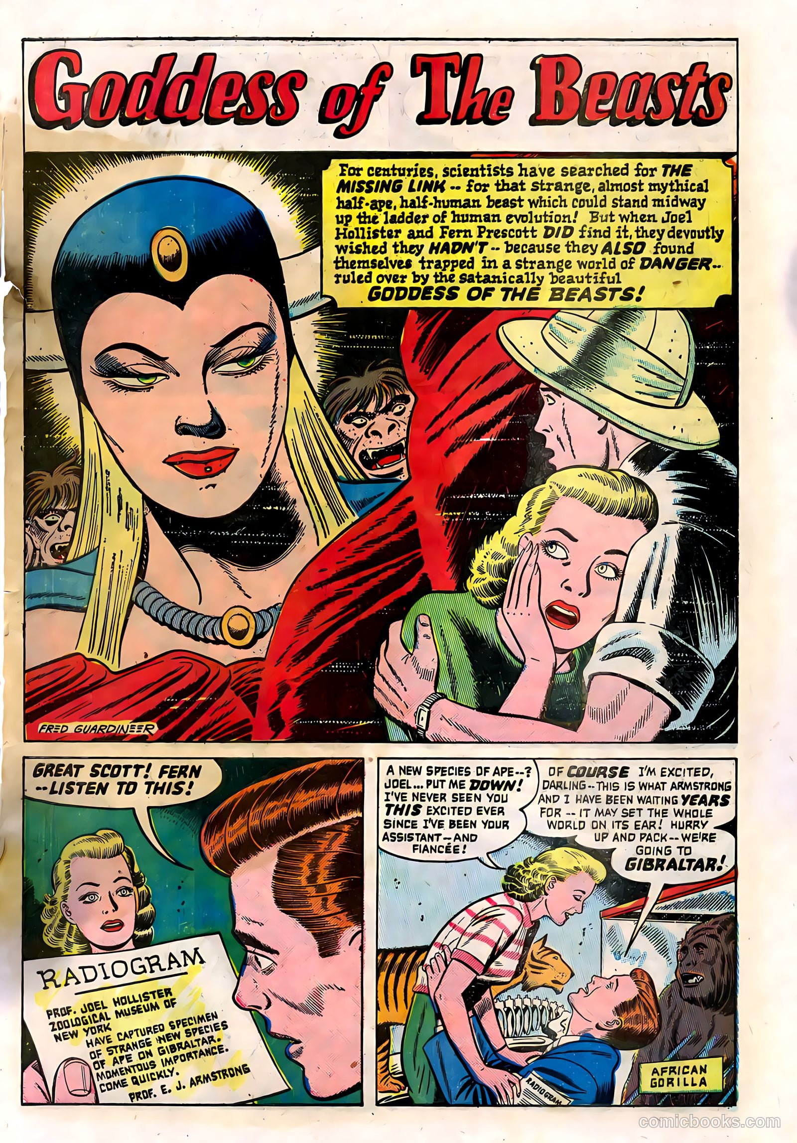 Adventures into the Unknown #15 (1951) — page 33 of 52