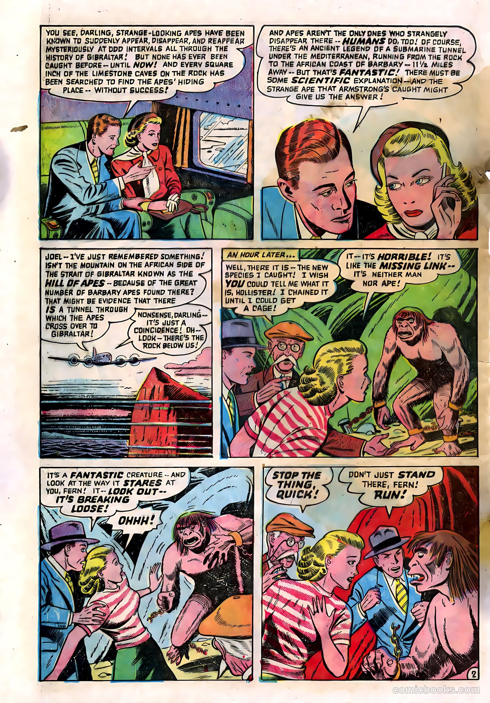 Adventures into the Unknown #15 (1951) — page 34 of 52