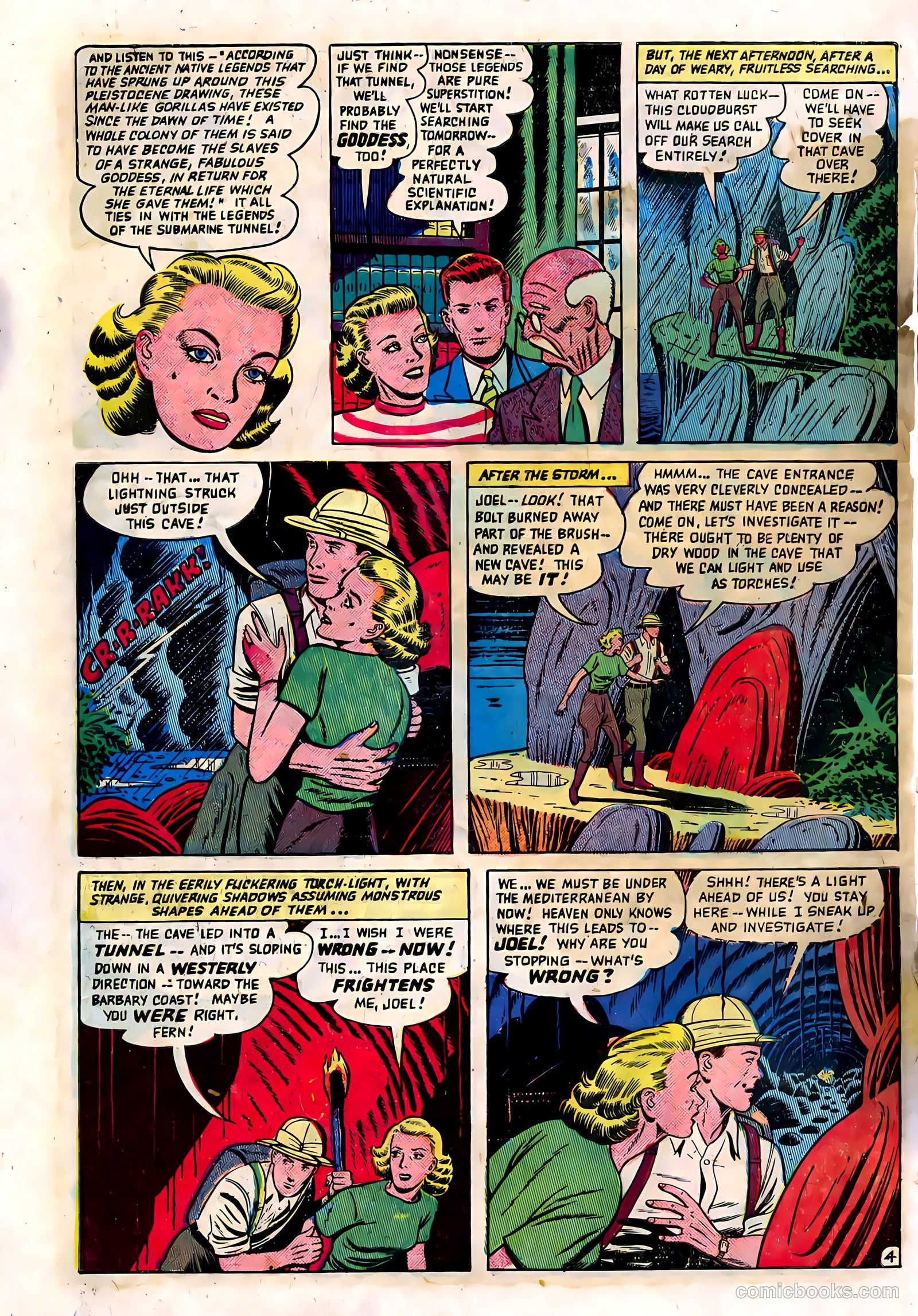 Adventures into the Unknown #15 (1951) — page 36 of 52