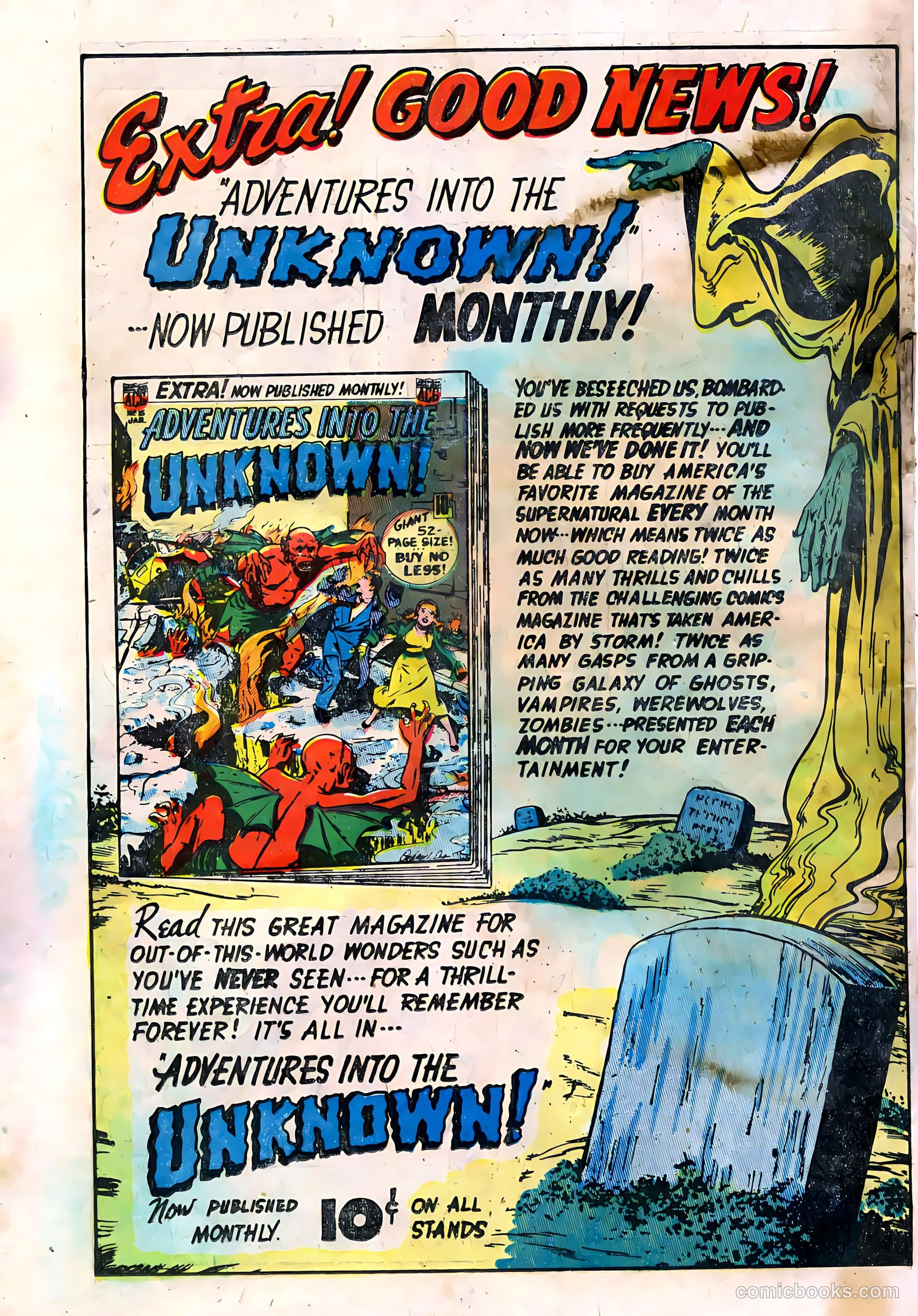 Adventures into the Unknown #15 (1951) — page 50 of 52