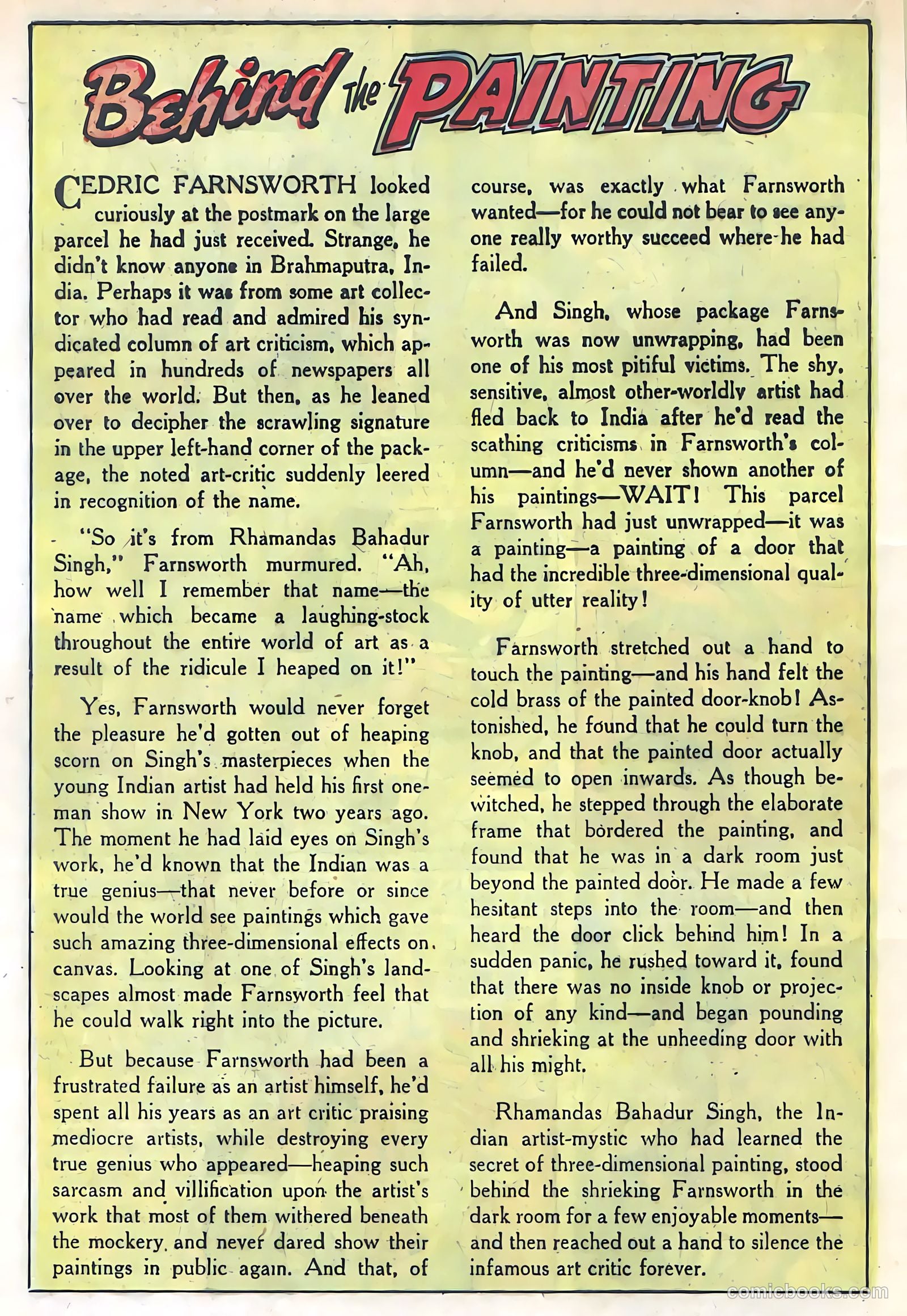 Adventures into the Unknown #16 (1951) — page 22 of 52