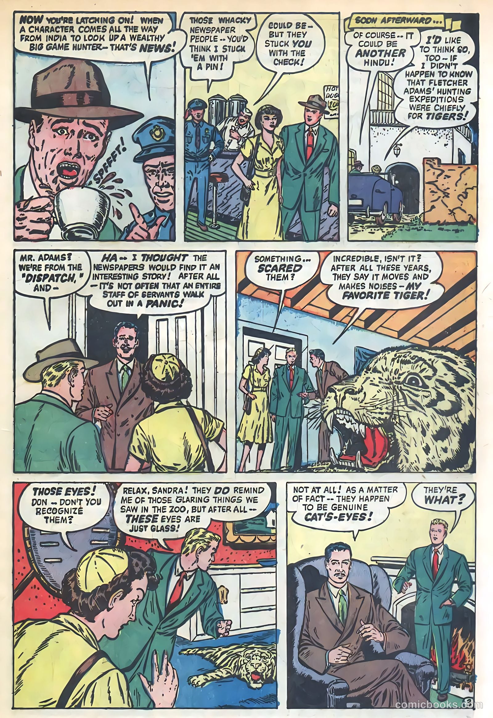 Adventures into the Unknown #16 (1951) — page 35 of 52