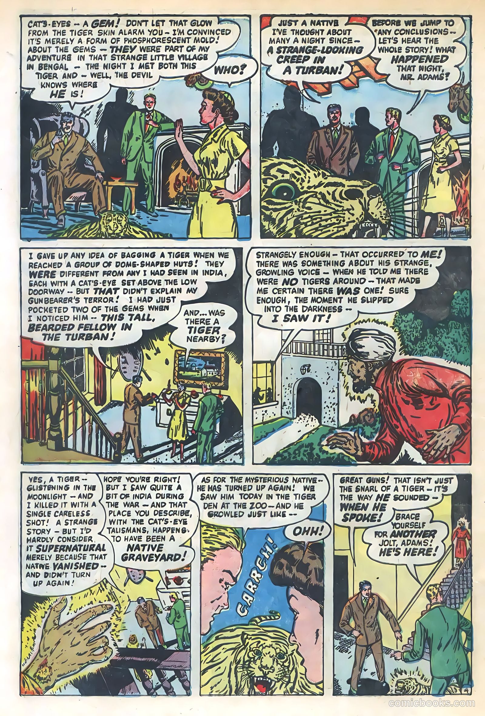 Adventures into the Unknown #16 (1951) — page 36 of 52