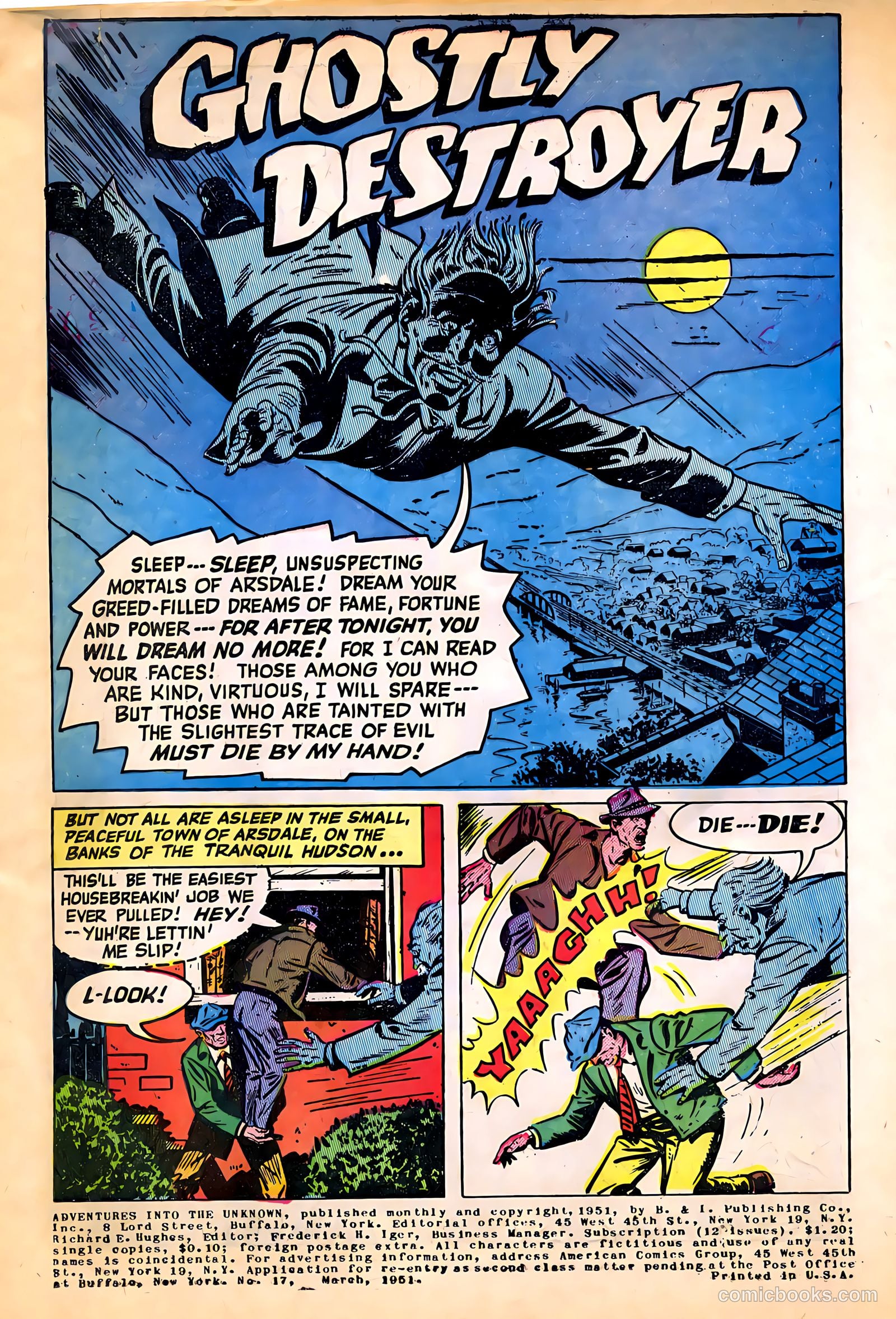 Adventures into the Unknown #17 (1951) — page 3 of 52