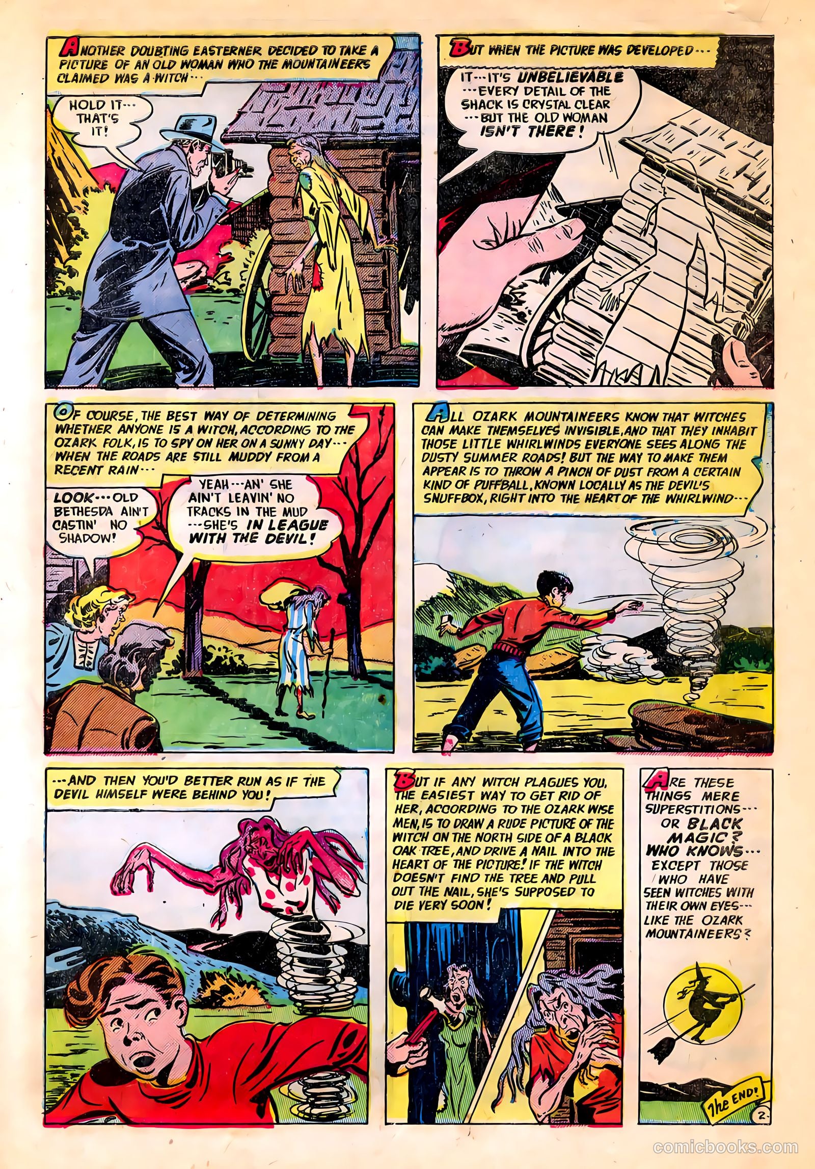 Adventures into the Unknown #17 (1951) — page 22 of 52