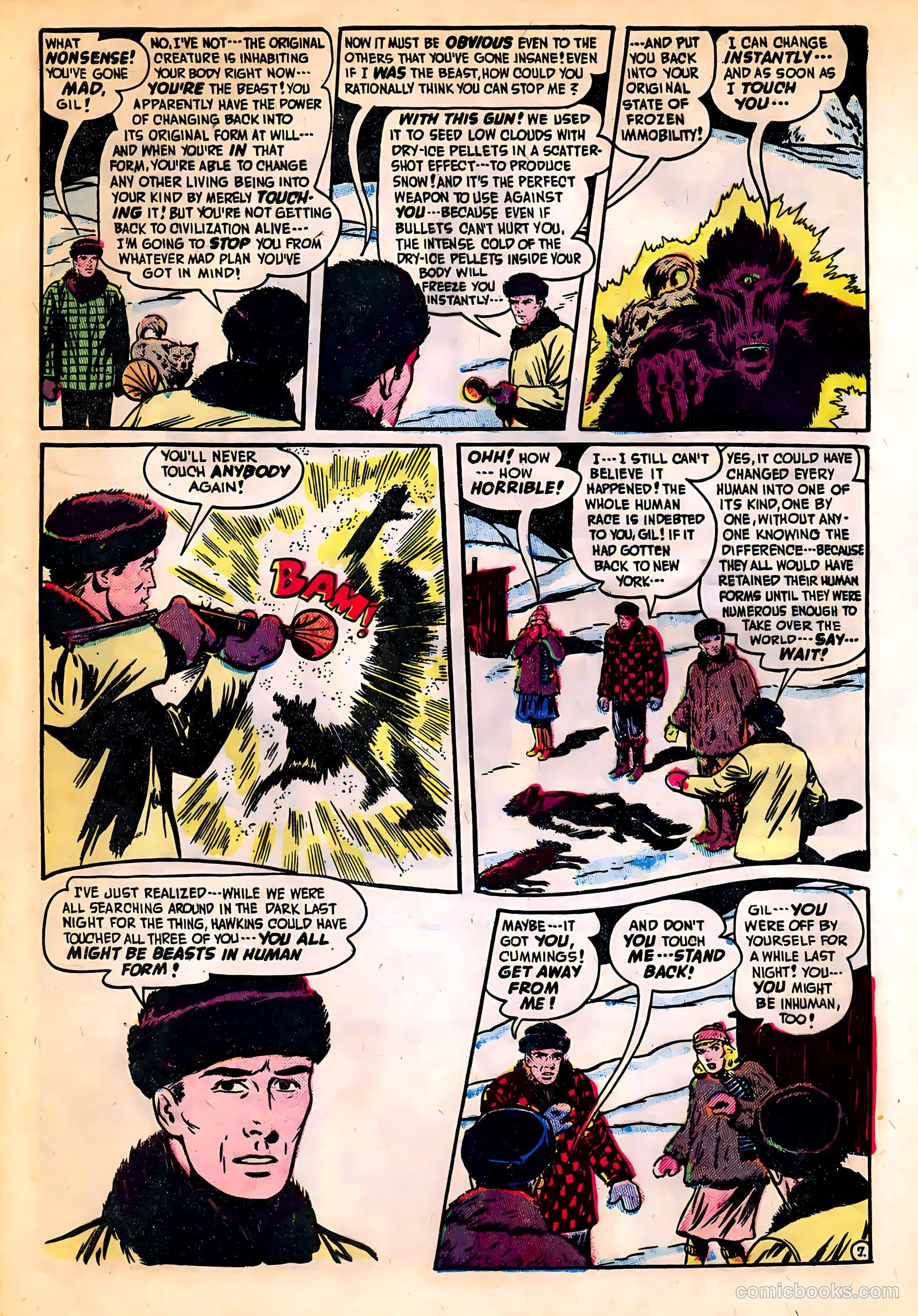 Adventures into the Unknown #17 (1951) — page 35 of 52