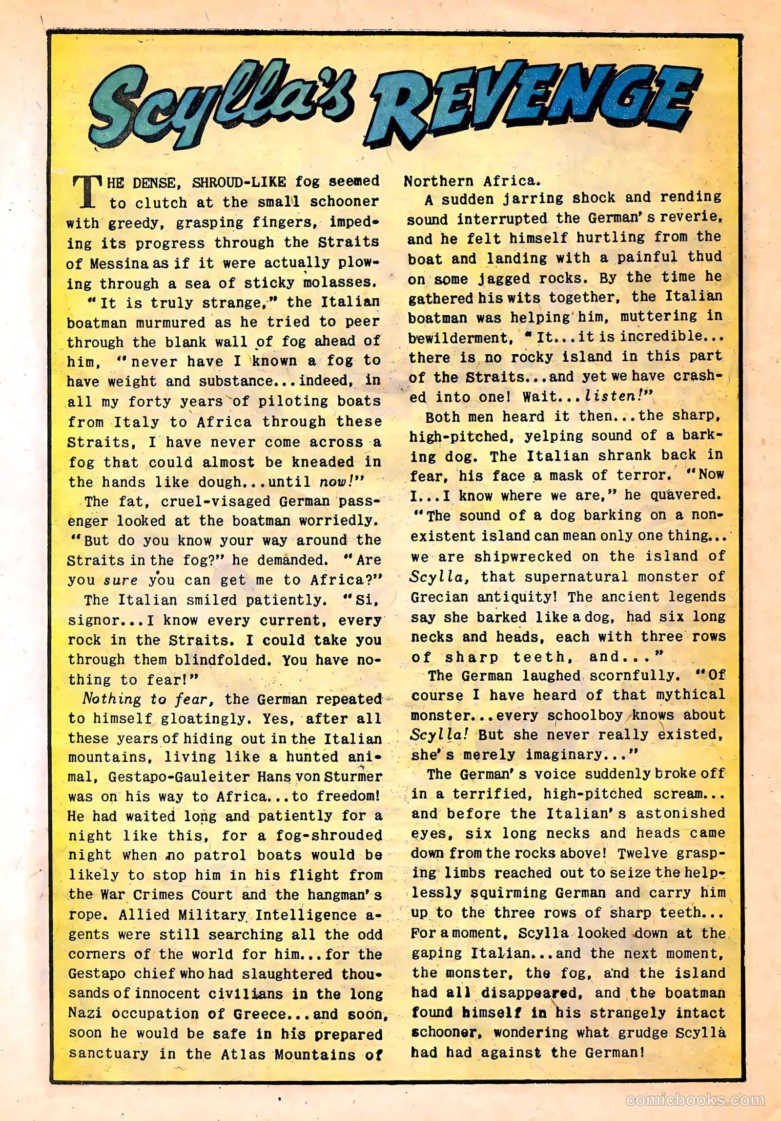 Adventures into the Unknown #17 (1951) — page 38 of 52