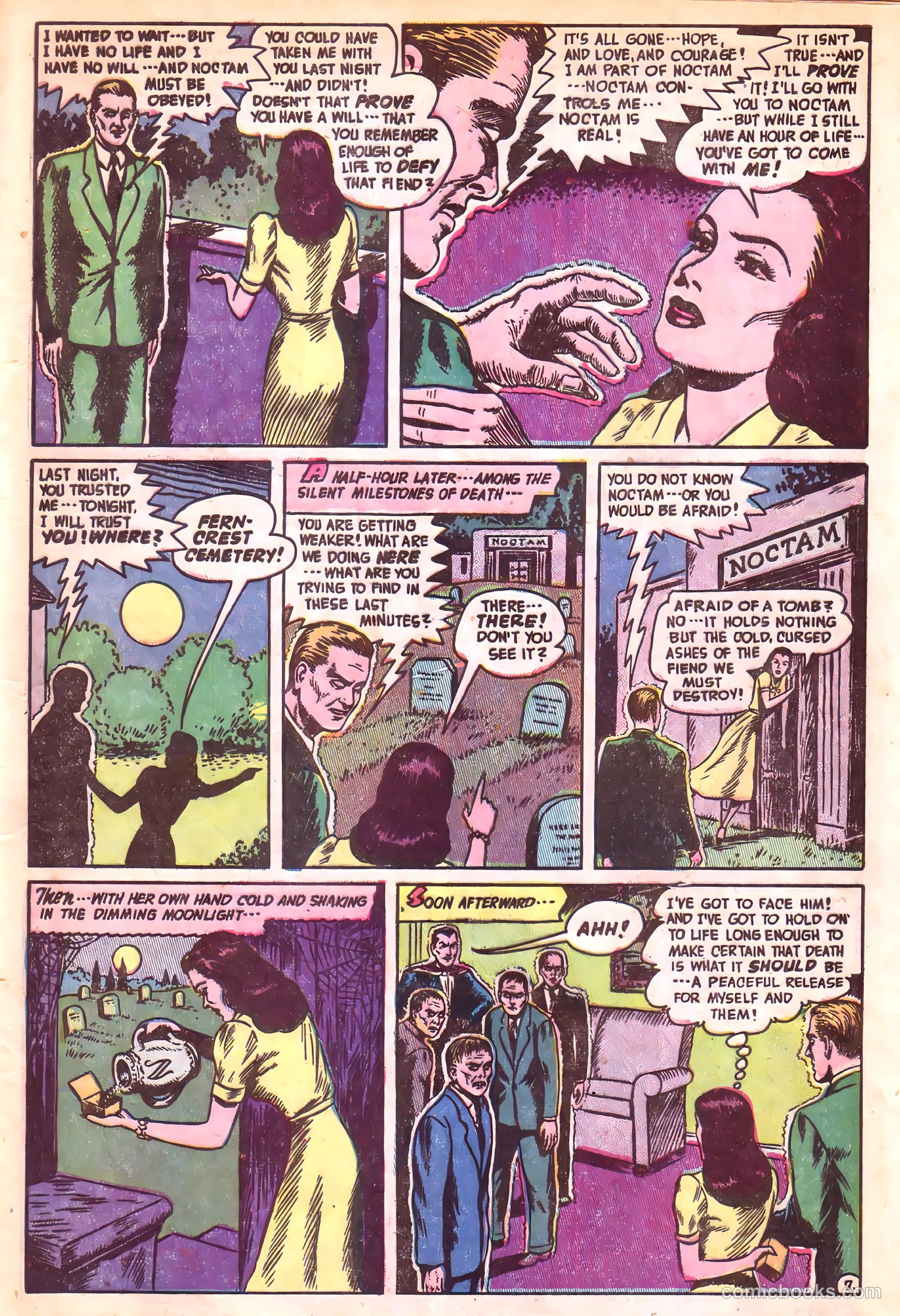 Adventures into the Unknown #18 (1951) — page 36 of 53