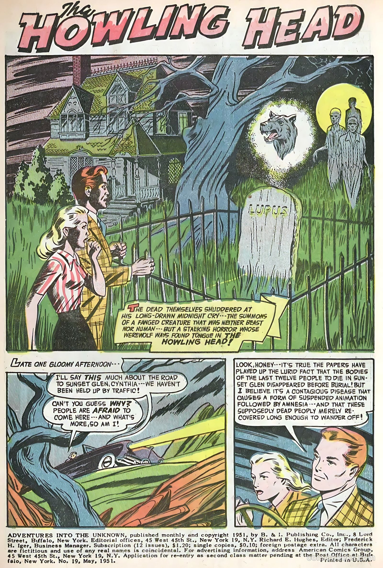 Adventures into the Unknown #19 (1951) — page 3 of 52