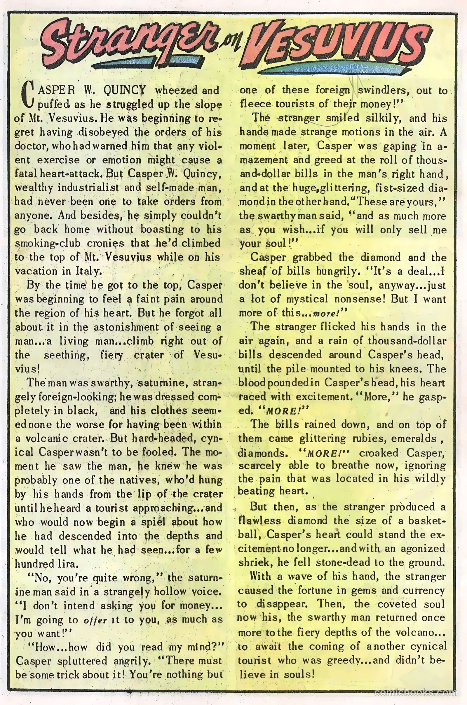 Adventures into the Unknown #19 (1951) — page 32 of 52