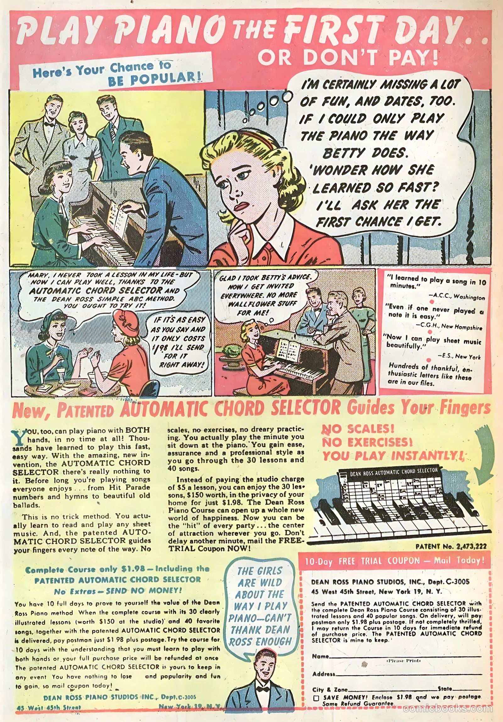 Adventures into the Unknown #19 (1951) — page 50 of 52