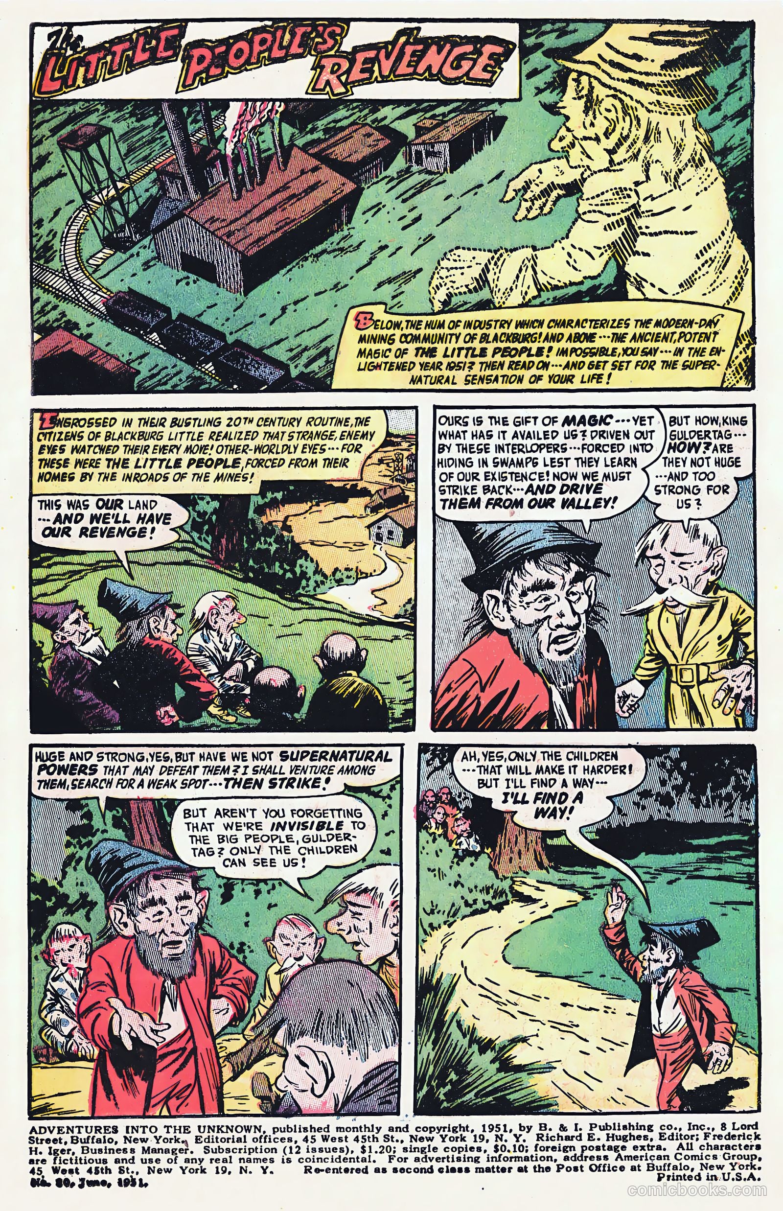 Adventures into the Unknown #20 (1951) — page 3 of 52