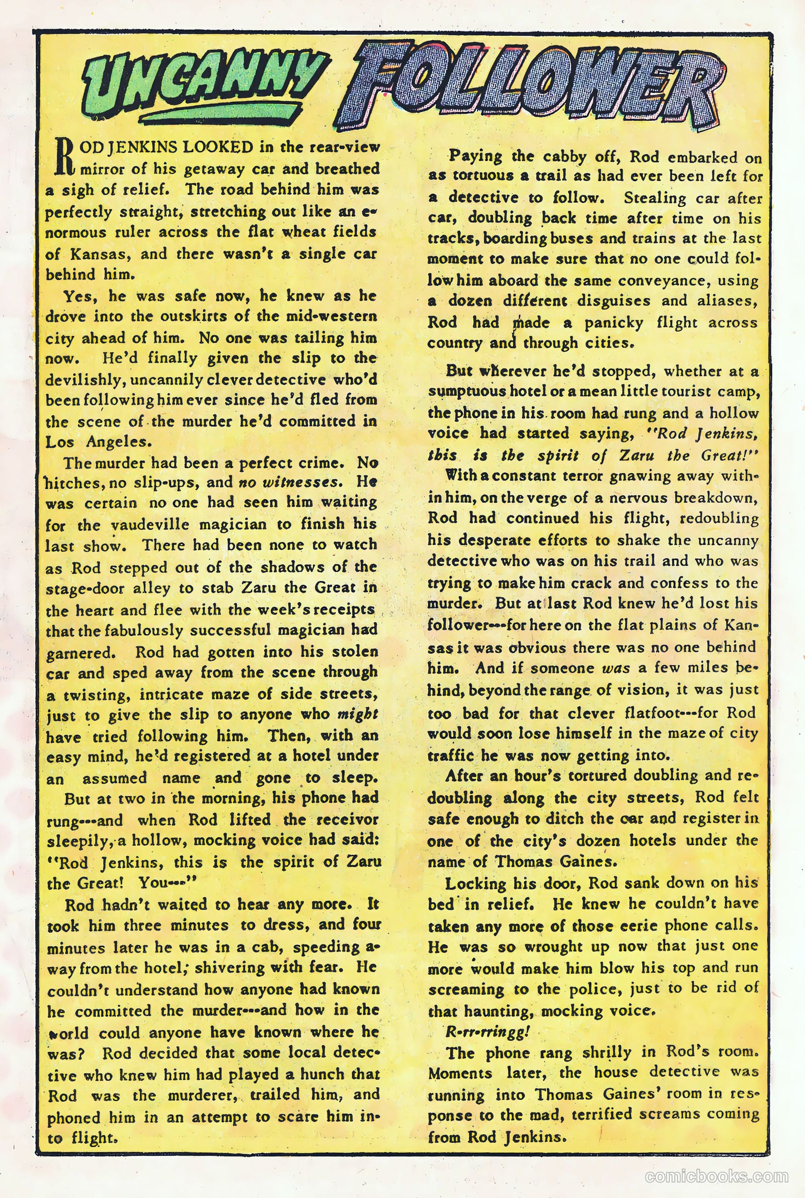 Adventures into the Unknown #20 (1951) — page 12 of 52