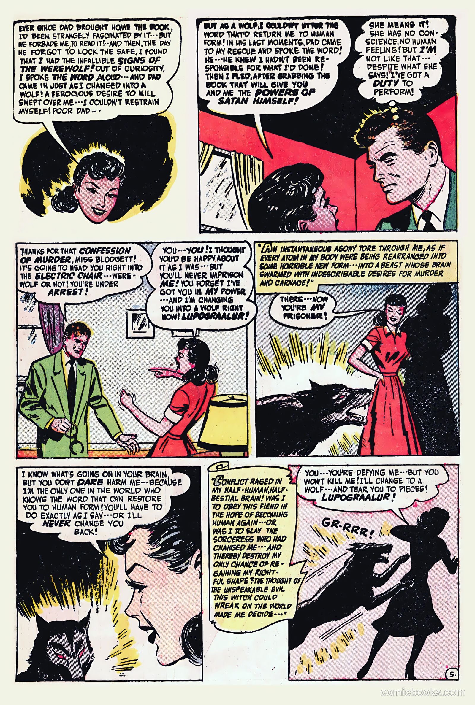 Adventures into the Unknown #20 (1951) — page 27 of 52
