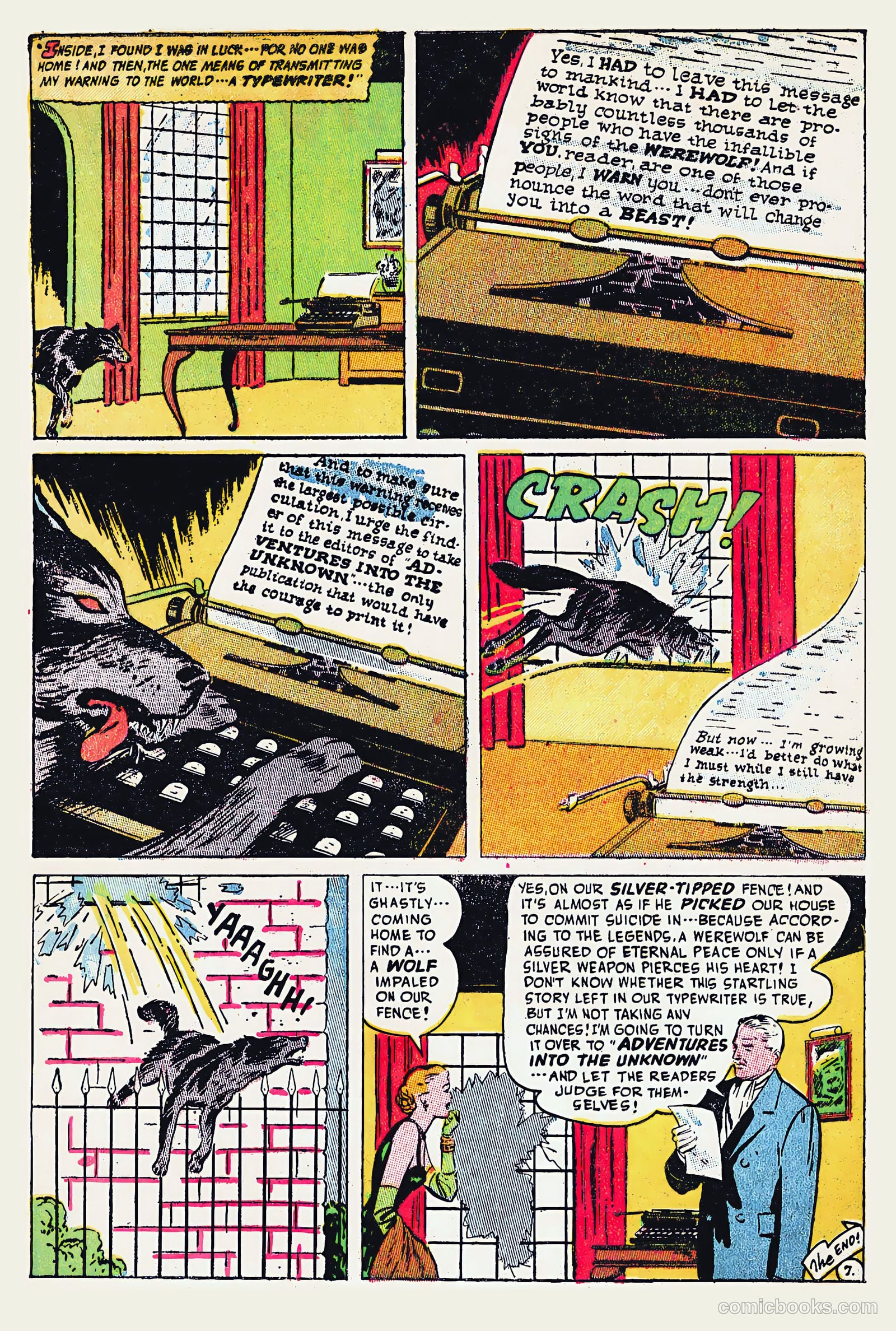 Adventures into the Unknown #20 (1951) — page 29 of 52