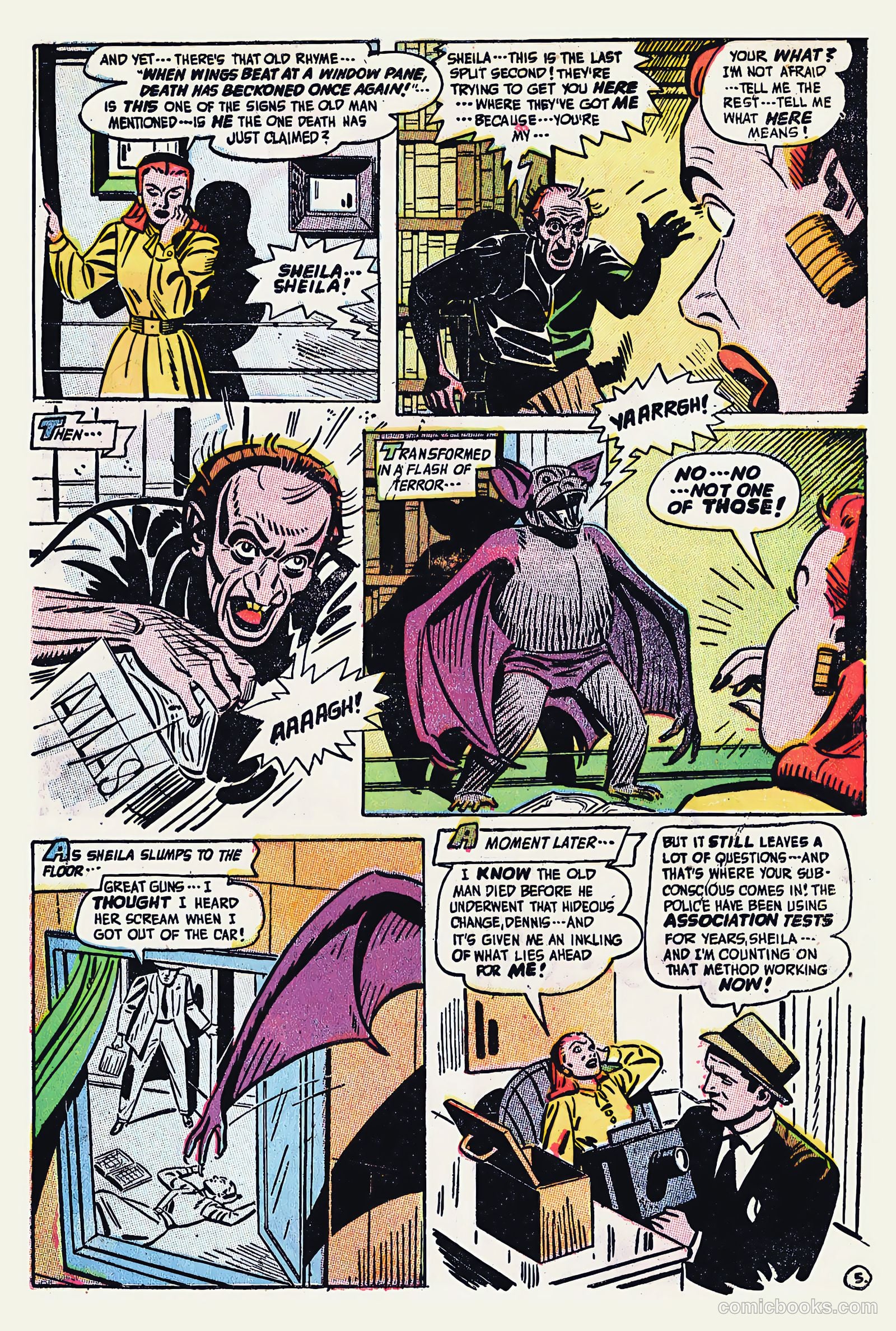 Adventures into the Unknown #20 (1951) — page 36 of 52