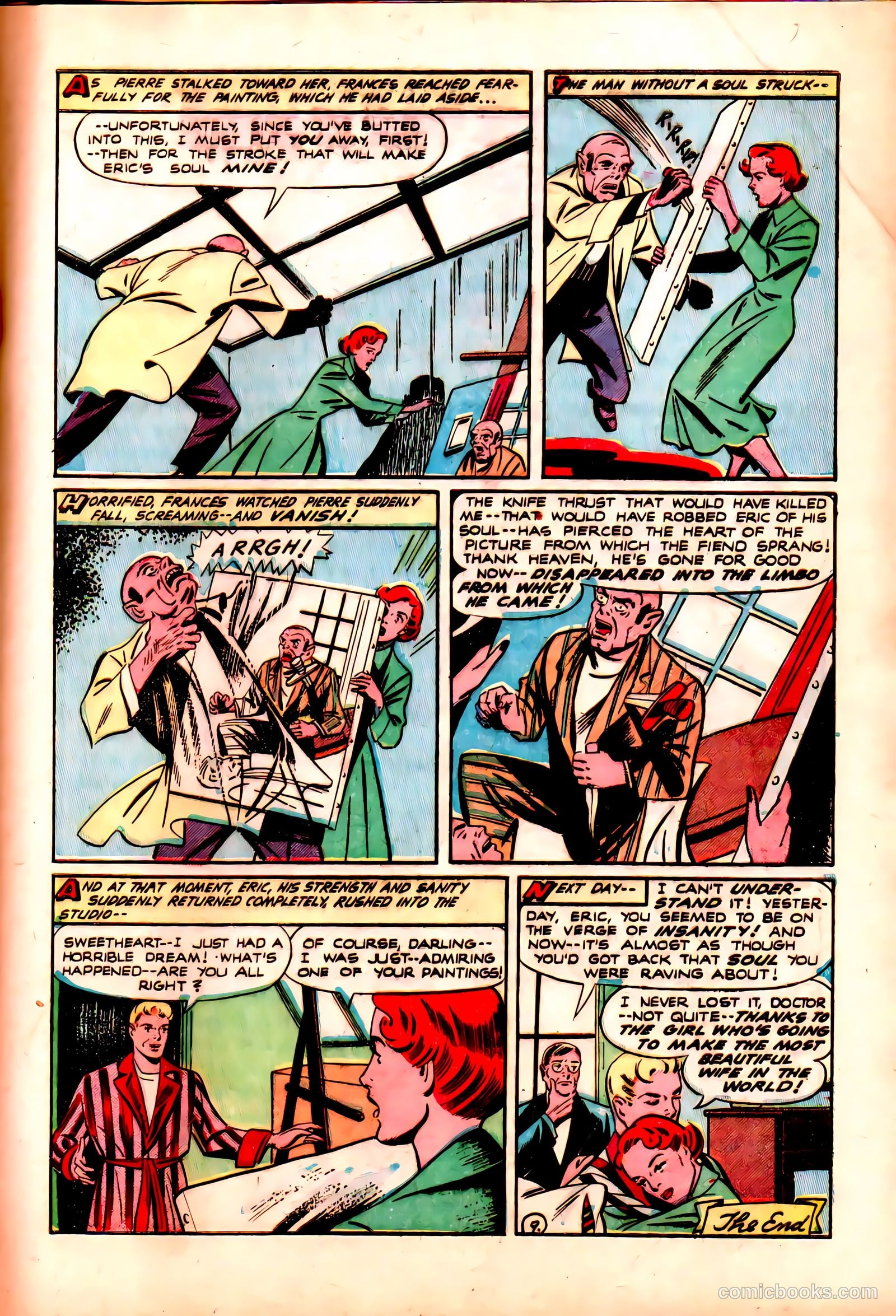 Adventures into the Unknown #21 (1951) — page 19 of 52