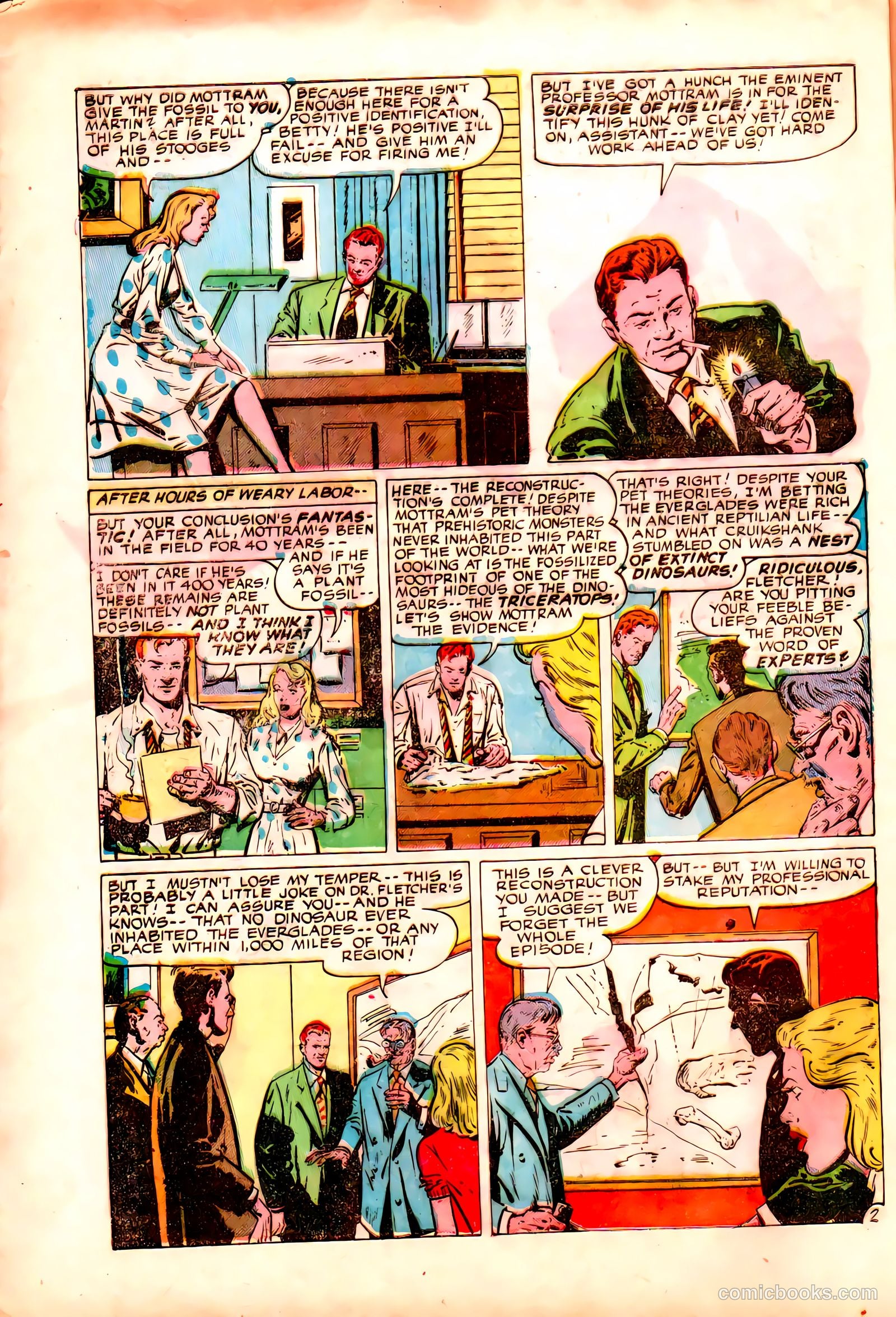 Adventures into the Unknown #21 (1951) — page 34 of 52