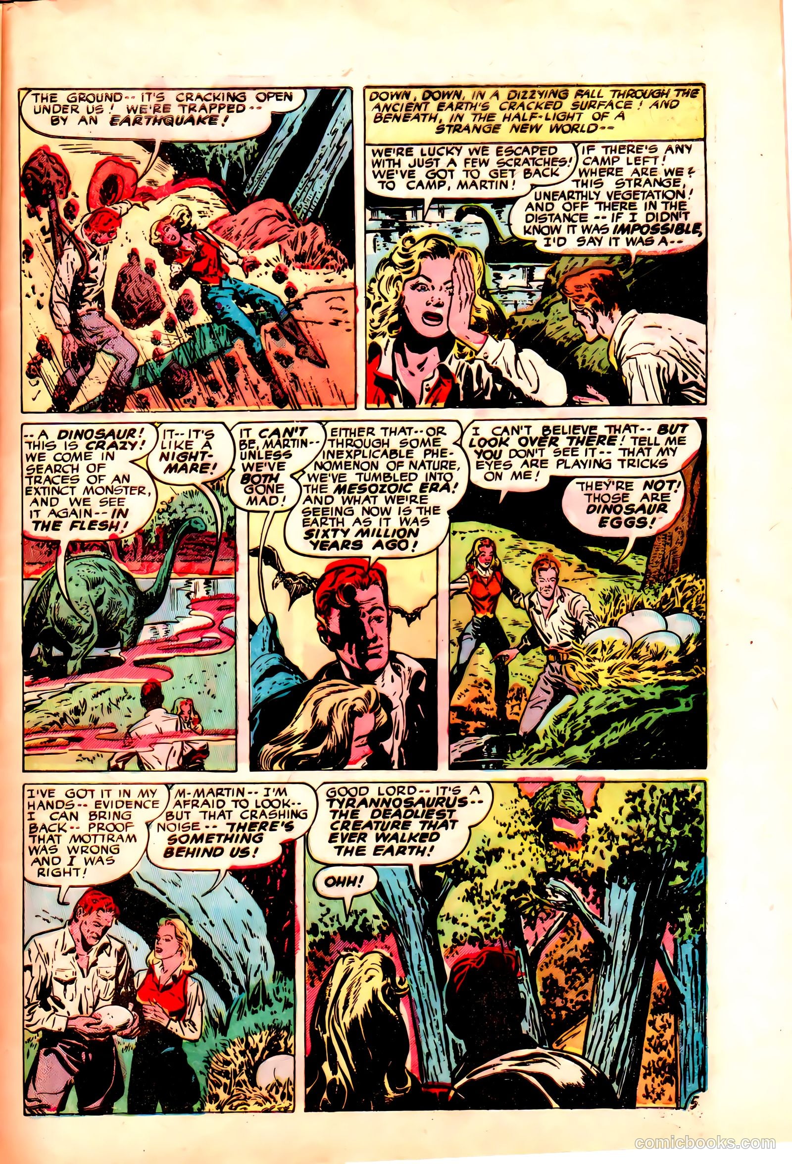 Adventures into the Unknown #21 (1951) — page 37 of 52