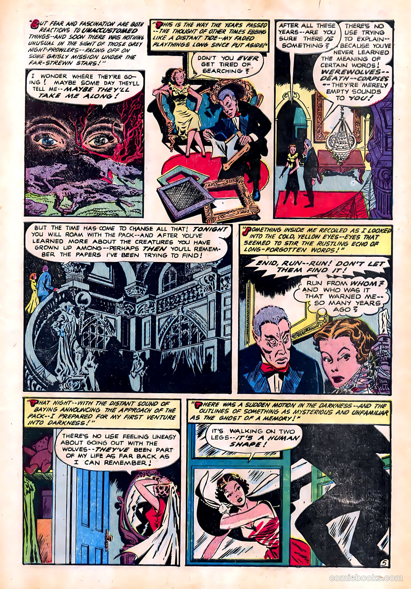 Adventures into the Unknown #22 (1951) — page 17 of 52