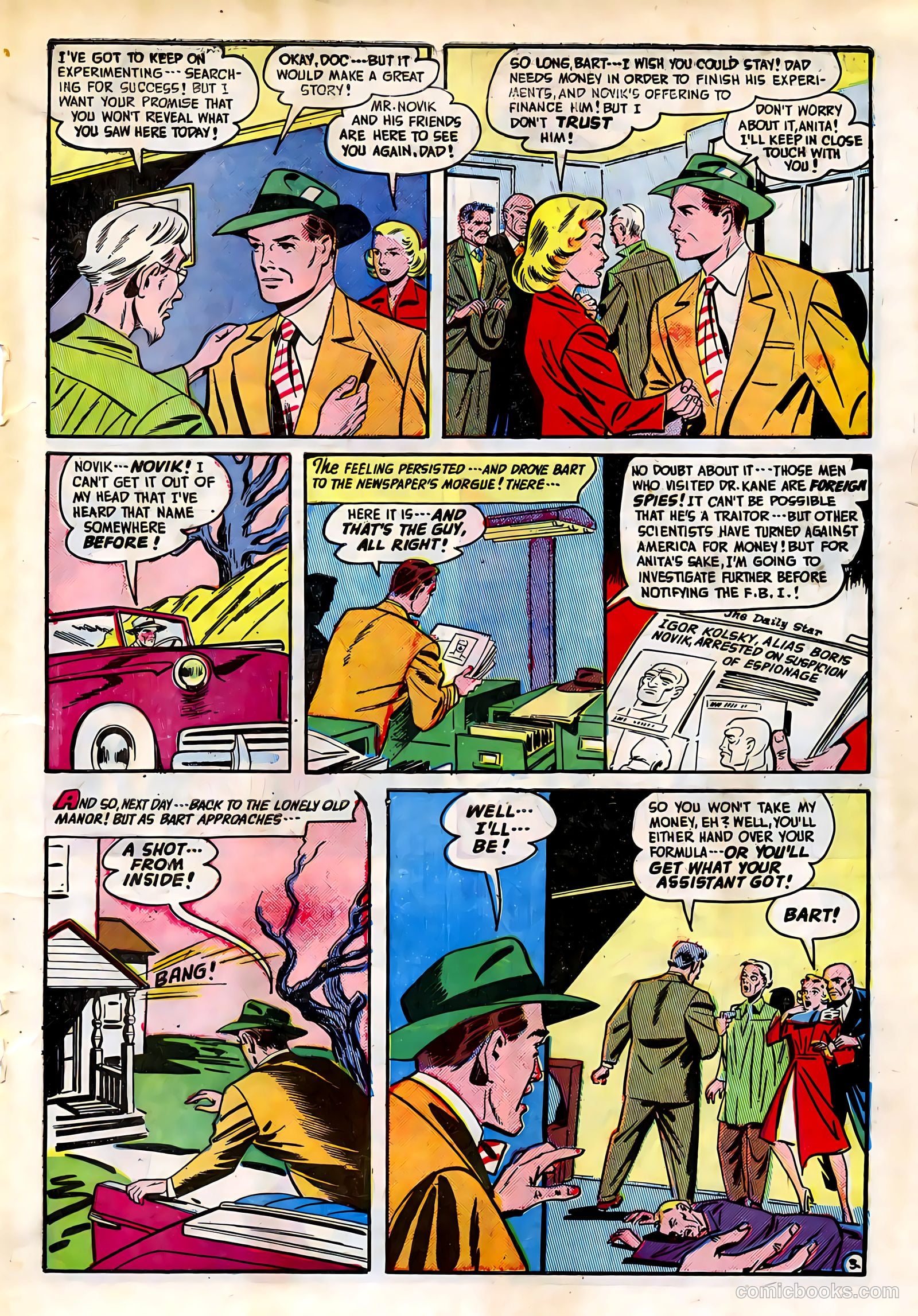 Adventures into the Unknown #22 (1951) — page 27 of 52