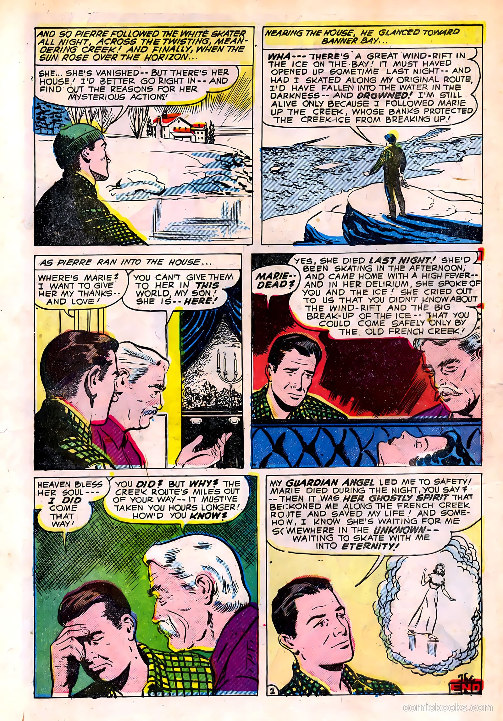 Adventures into the Unknown #22 (1951) — page 32 of 52