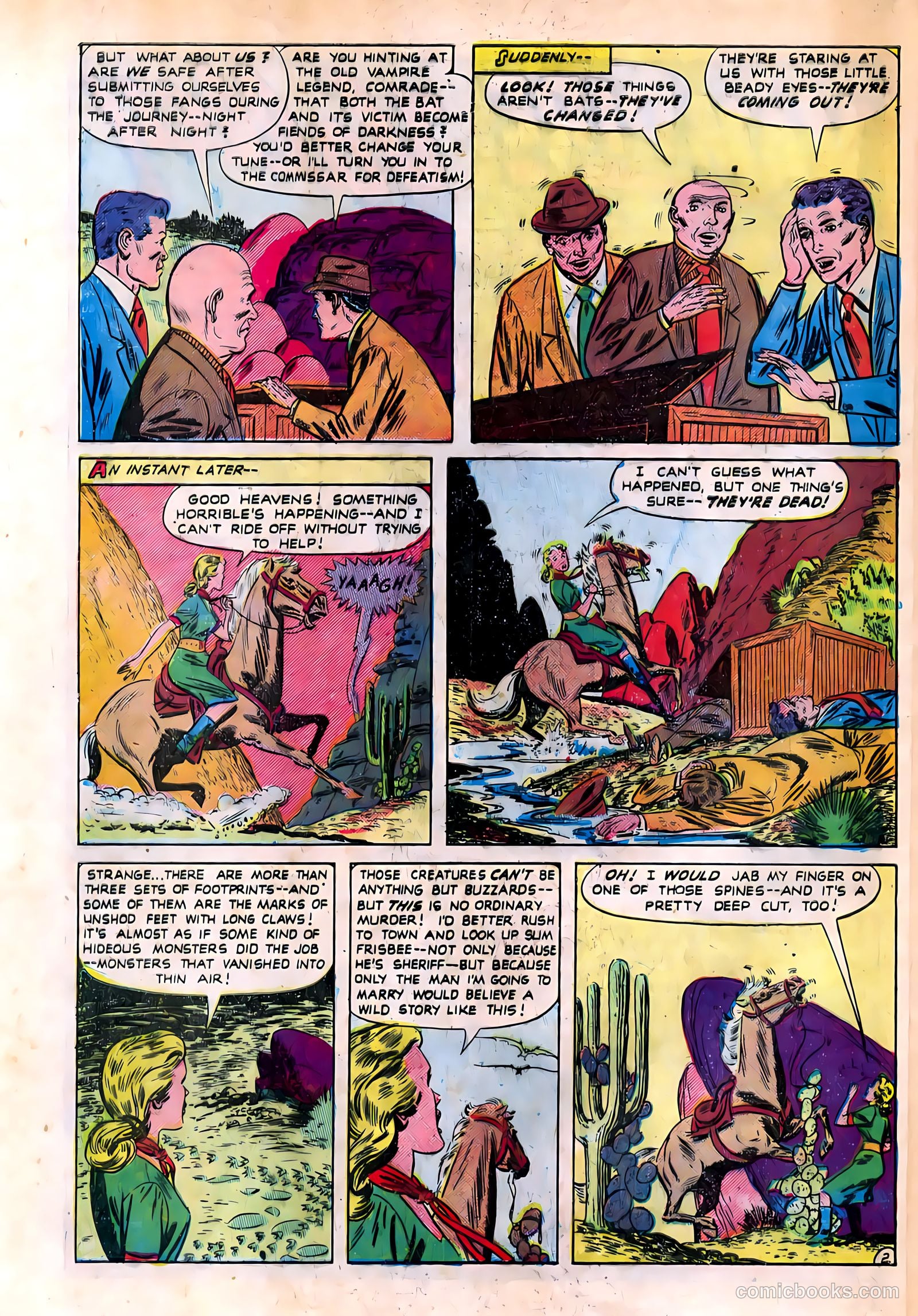 Adventures into the Unknown #22 (1951) — page 34 of 52