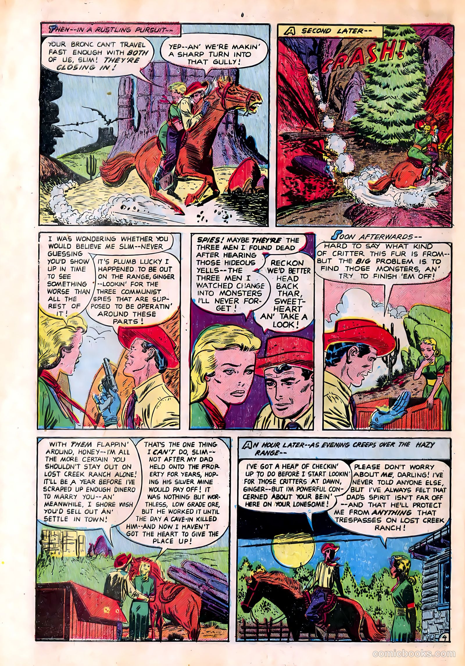 Adventures into the Unknown #22 (1951) — page 36 of 52