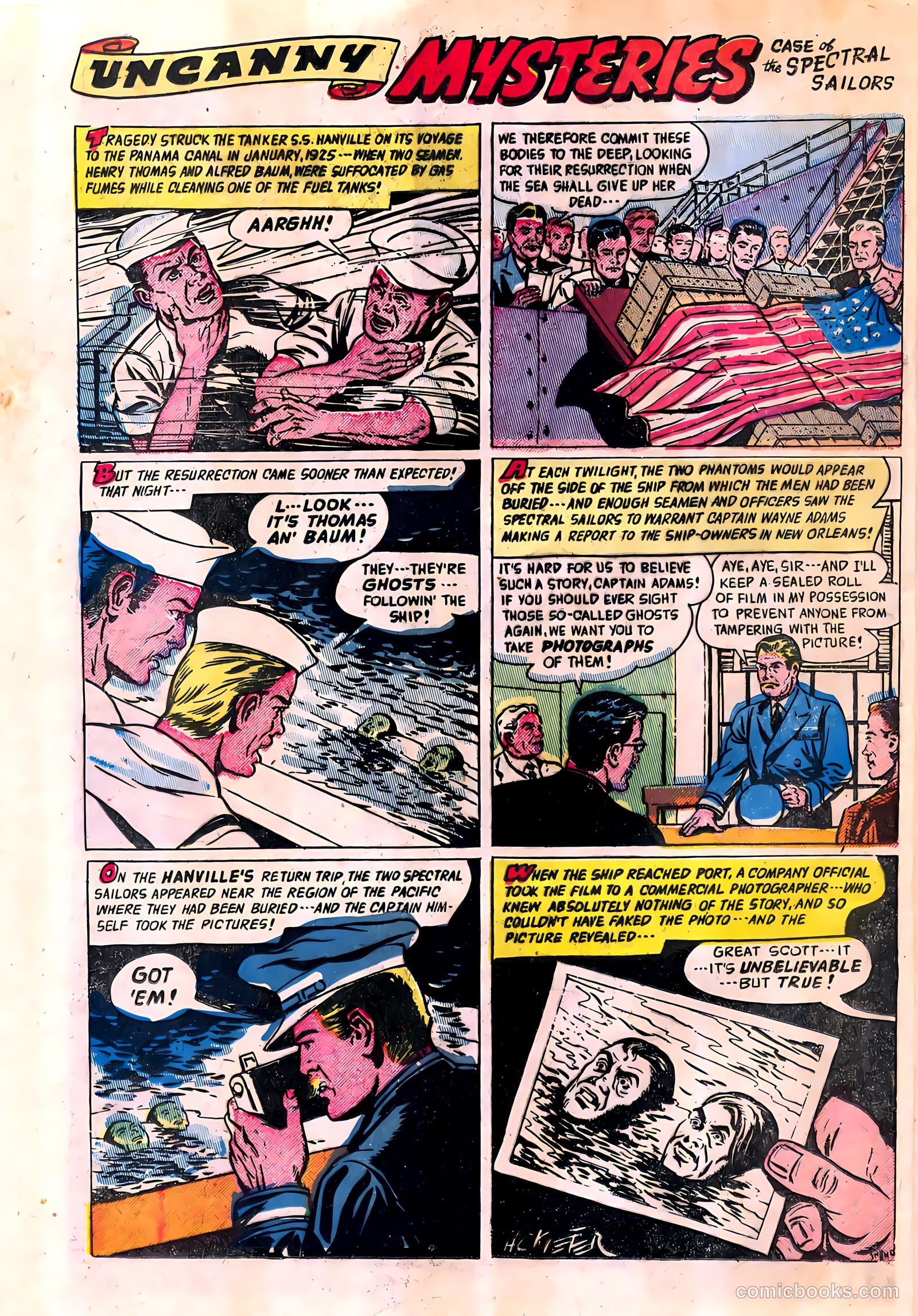 Adventures into the Unknown #22 (1951) — page 42 of 52