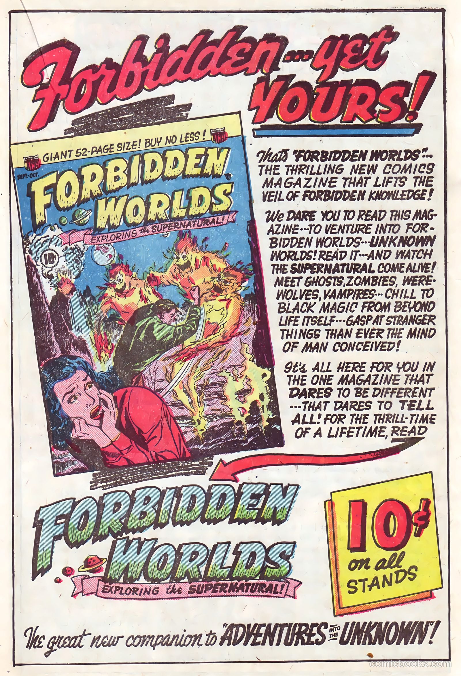 Adventures into the Unknown #23 (1951) — page 23 of 52