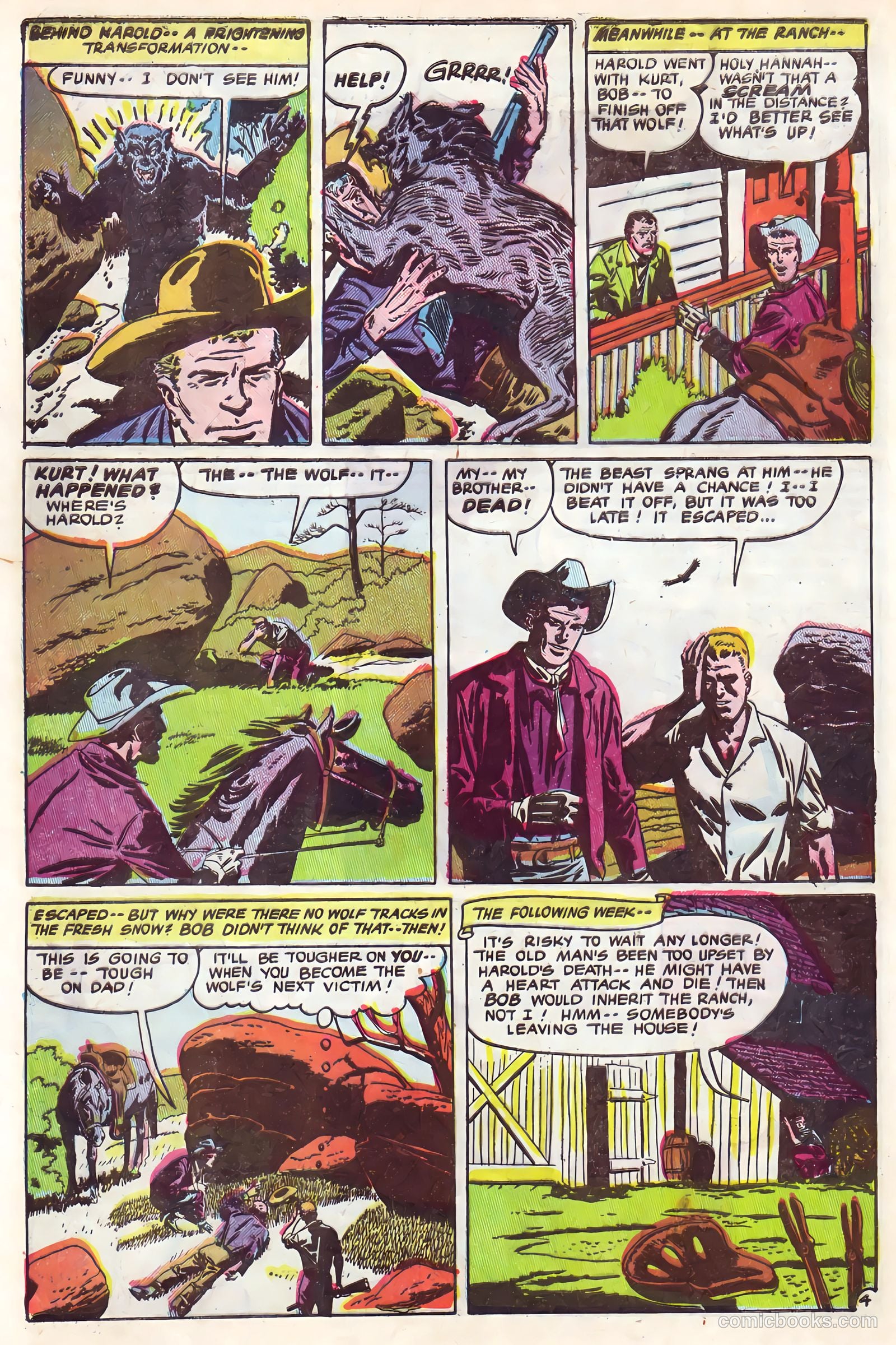 Adventures into the Unknown #23 (1951) — page 28 of 52