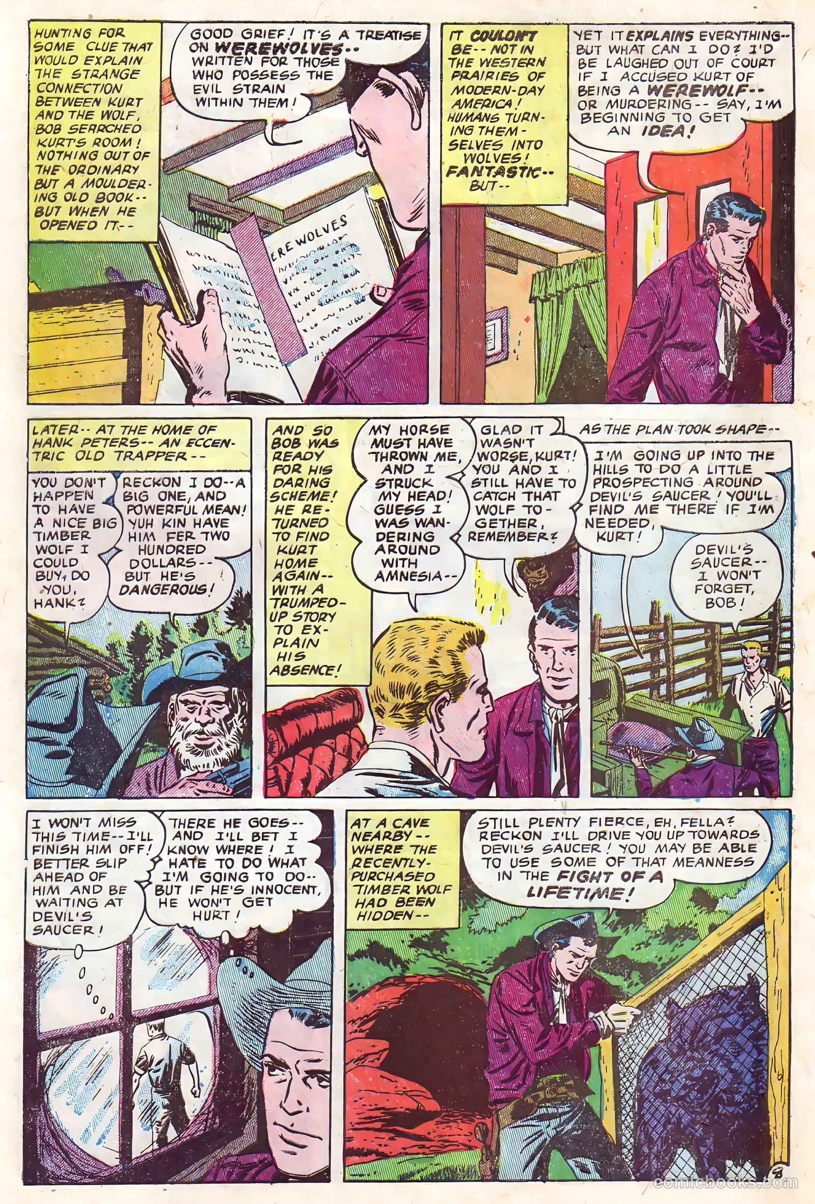 Adventures into the Unknown #23 (1951) — page 32 of 52