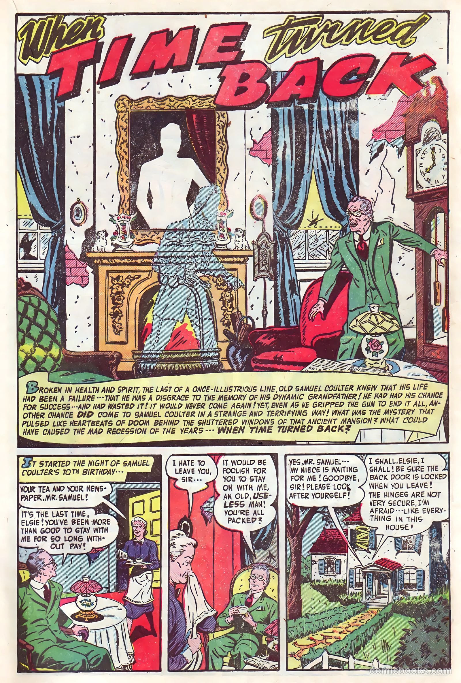 Adventures into the Unknown #23 (1951) — page 35 of 52