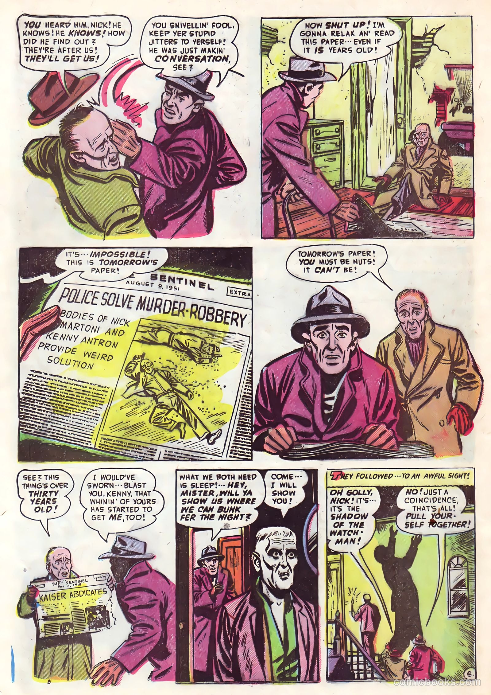 Adventures into the Unknown #23 (1951) — page 46 of 52