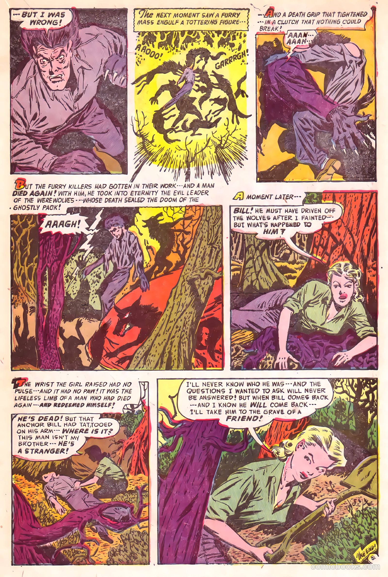 Adventures into the Unknown #24 (1951) — page 22 of 54