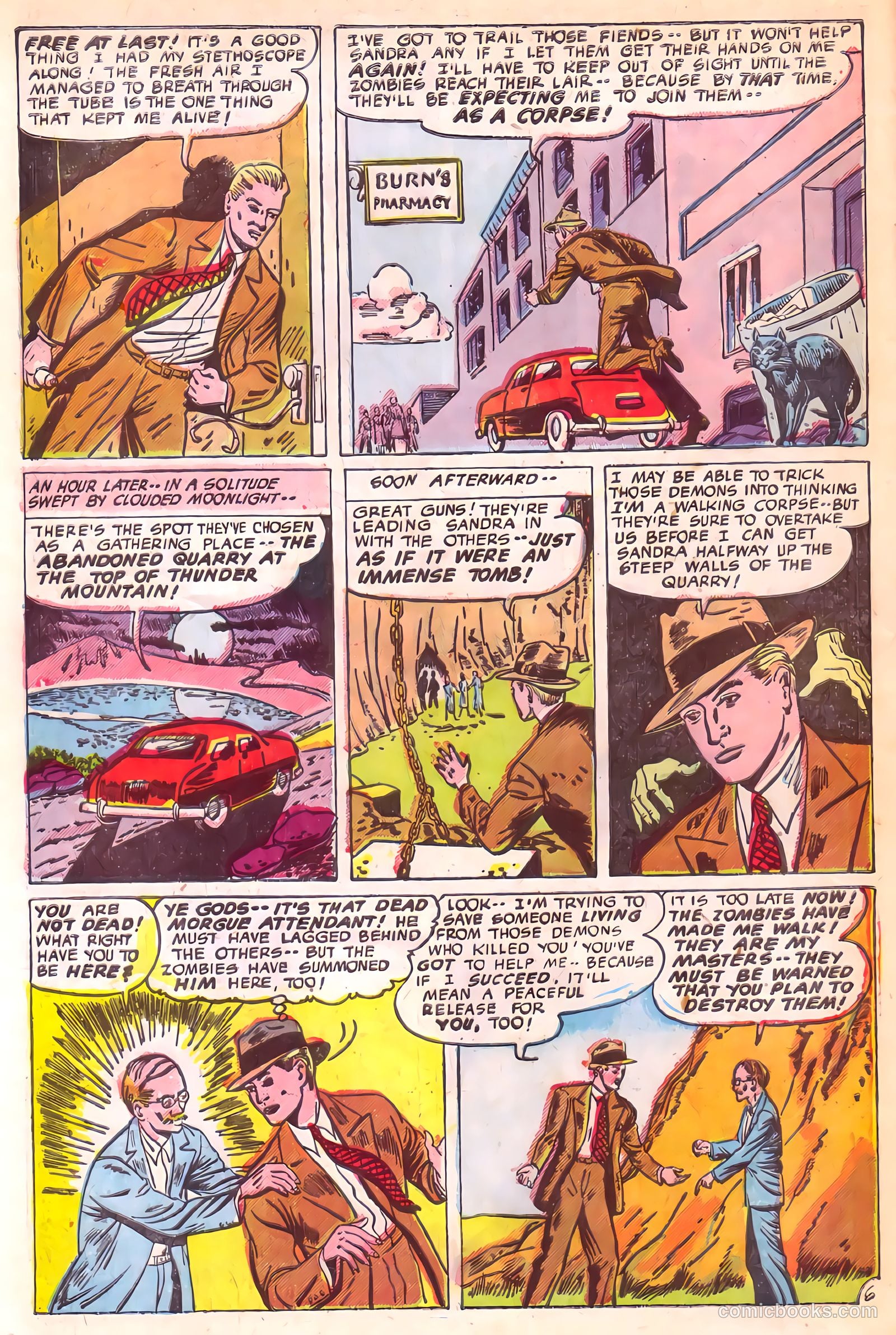 Adventures into the Unknown #24 (1951) — page 37 of 54