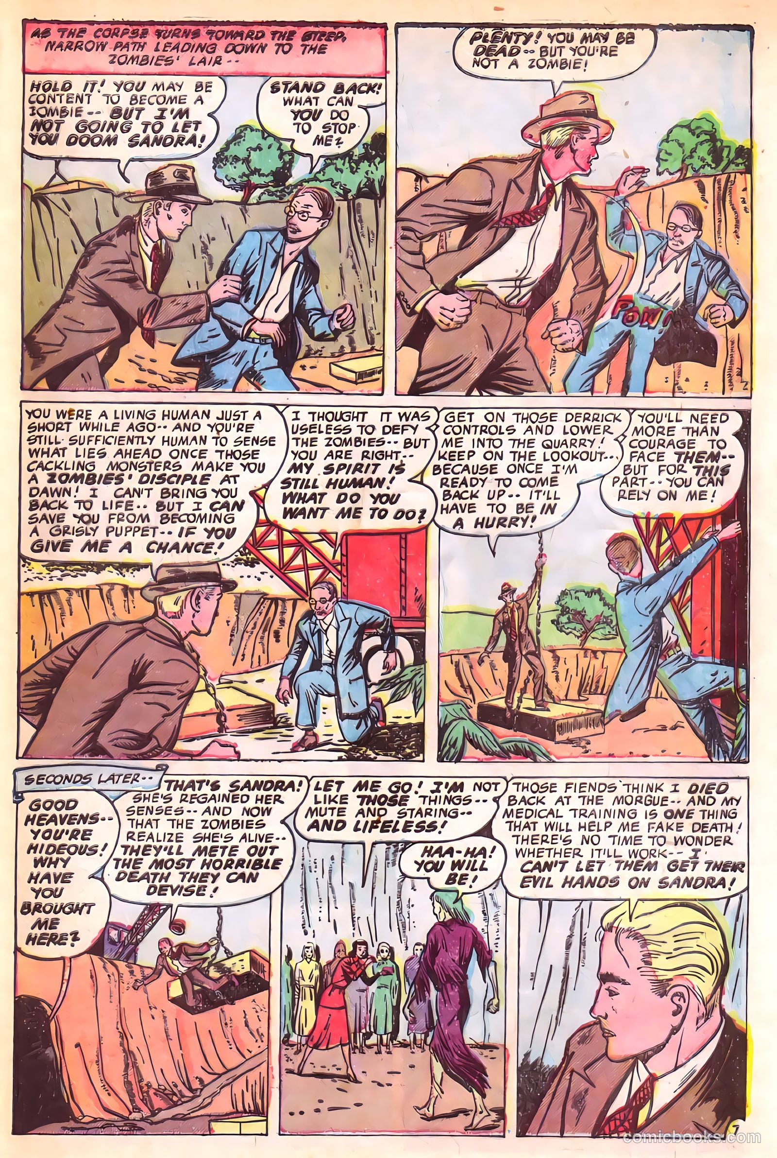 Adventures into the Unknown #24 (1951) — page 38 of 54