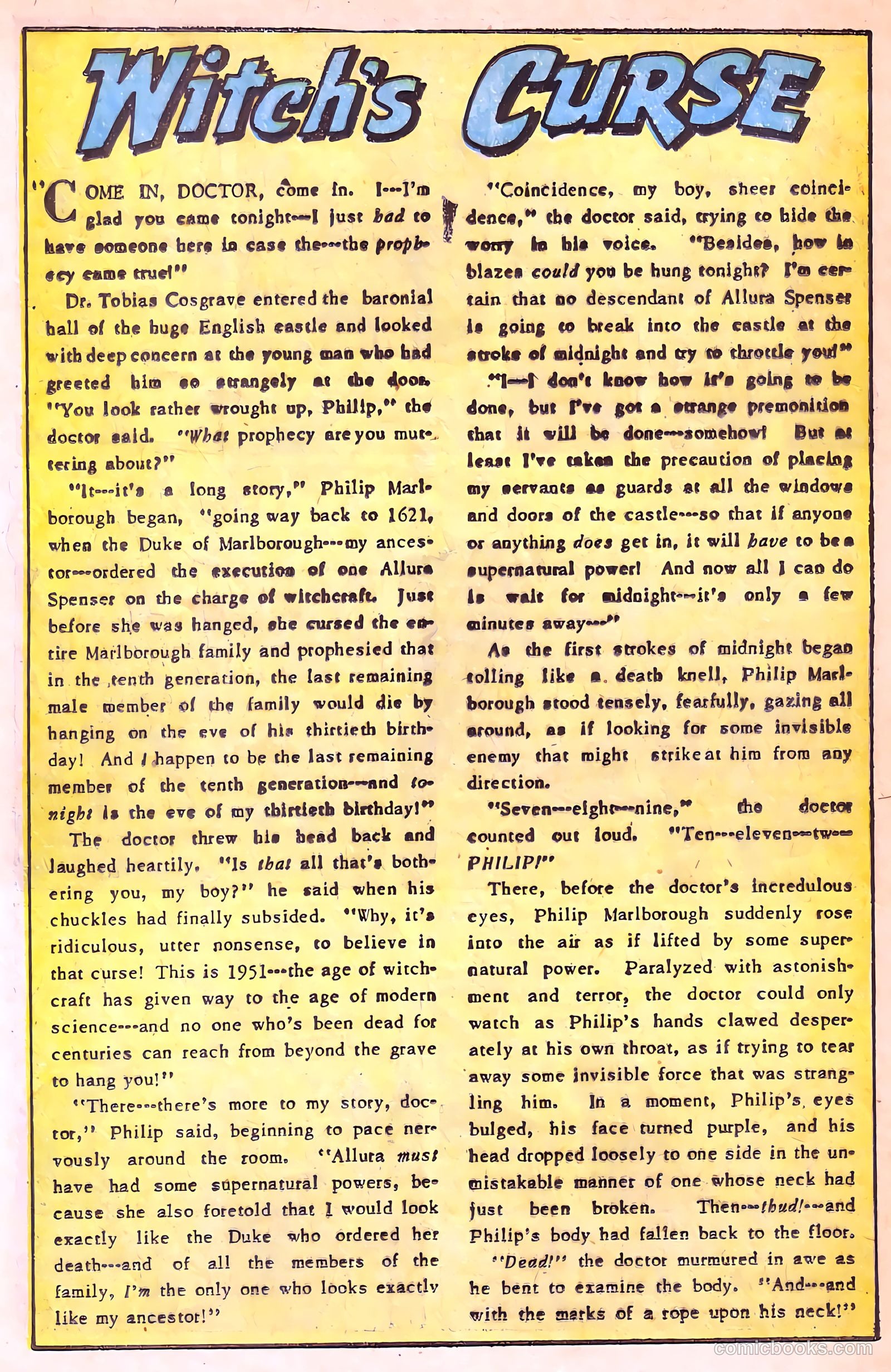 Adventures into the Unknown #24 (1951) — page 41 of 54
